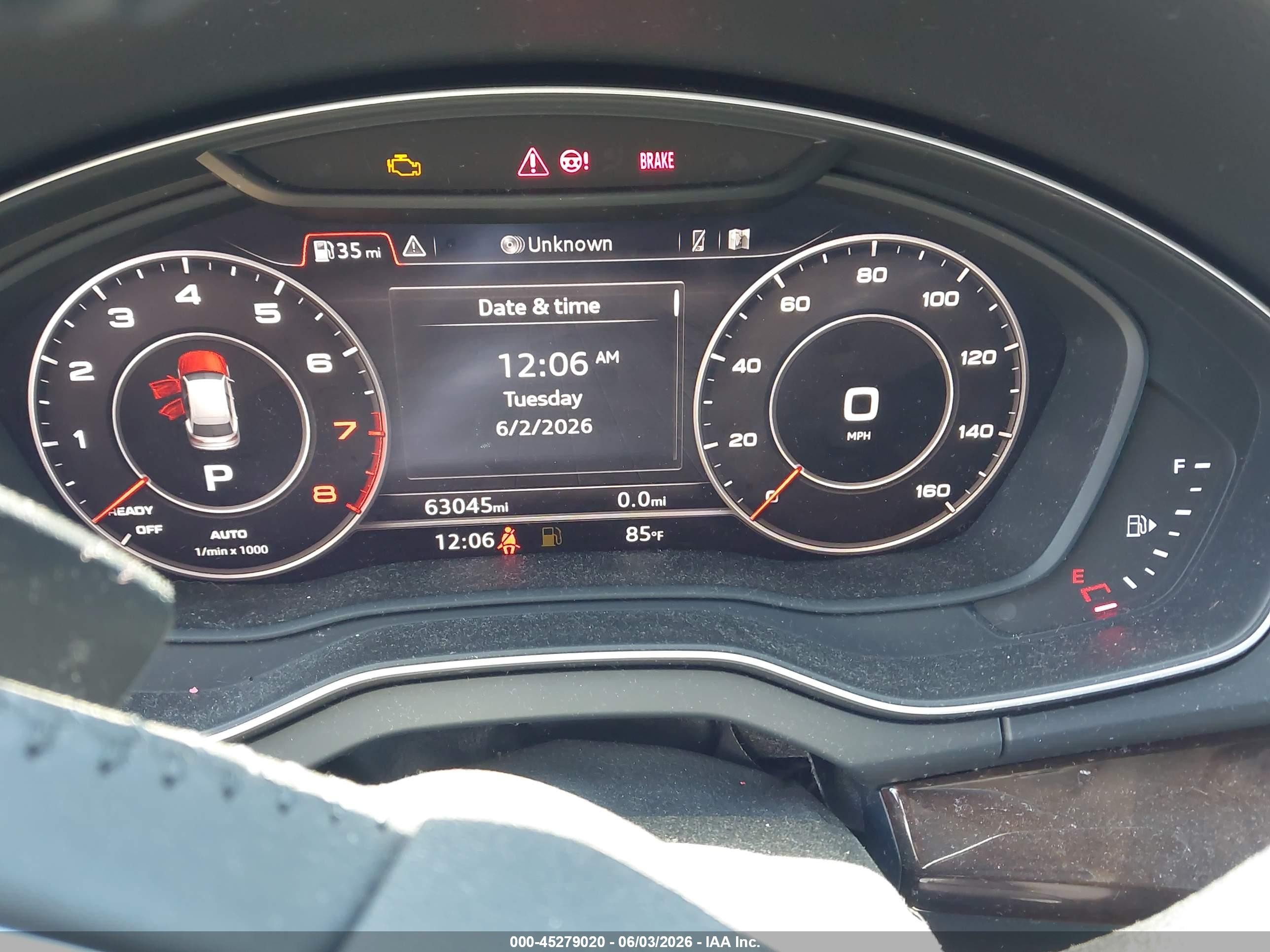 2018 Audi Q5 2.0t Premium/2.0t Tech Premium Black vin: WA1BNAFY3J2194634