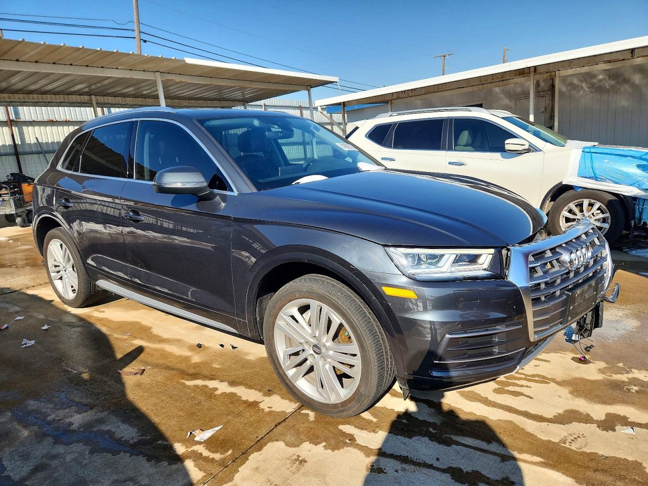2019 Audi Q5 Premium Plus Gray vin: WA1BNAFY3K2097354
