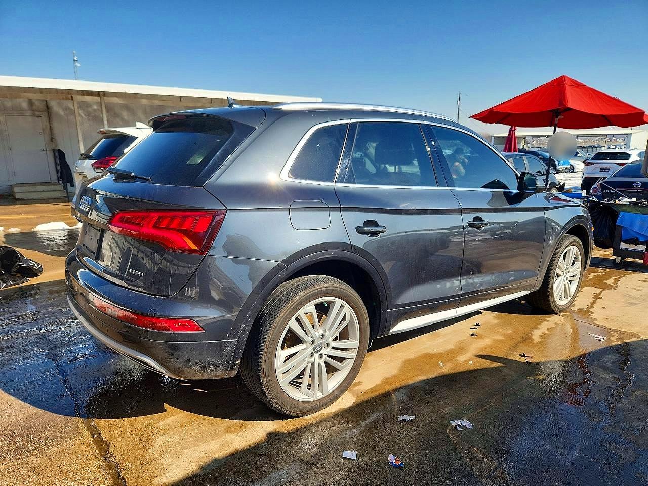 2019 Audi Q5 Premium Plus Gray vin: WA1BNAFY3K2097354