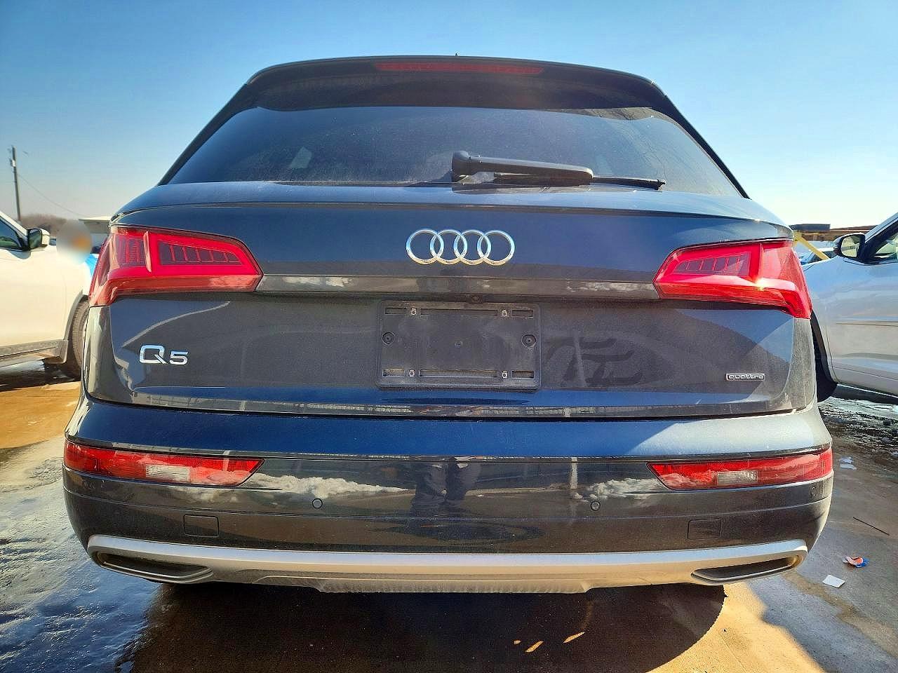 2019 Audi Q5 Premium Plus Gray vin: WA1BNAFY3K2097354