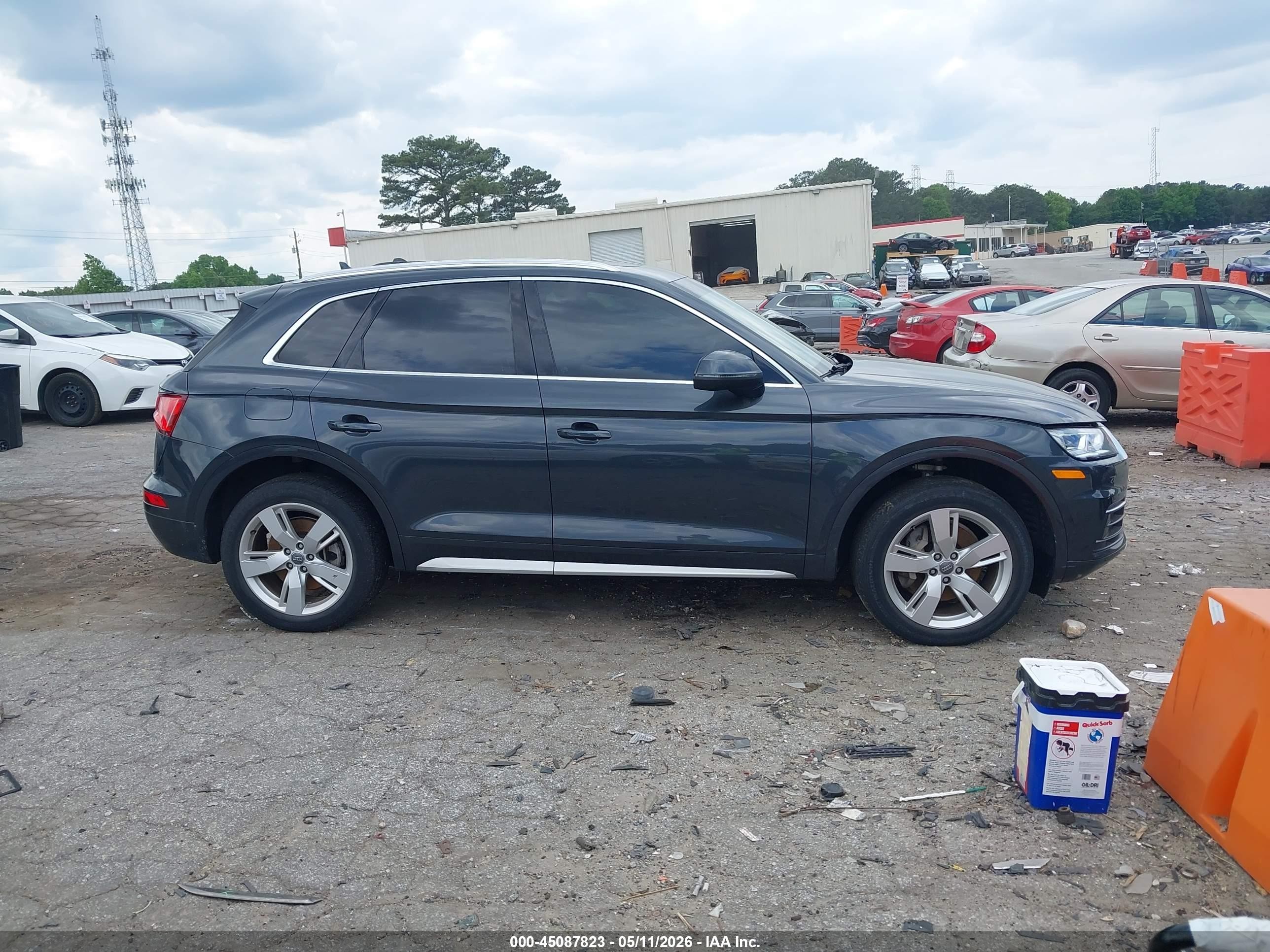 2019 Audi Q5 45 Premium Gray vin: WA1BNAFY5K2045269