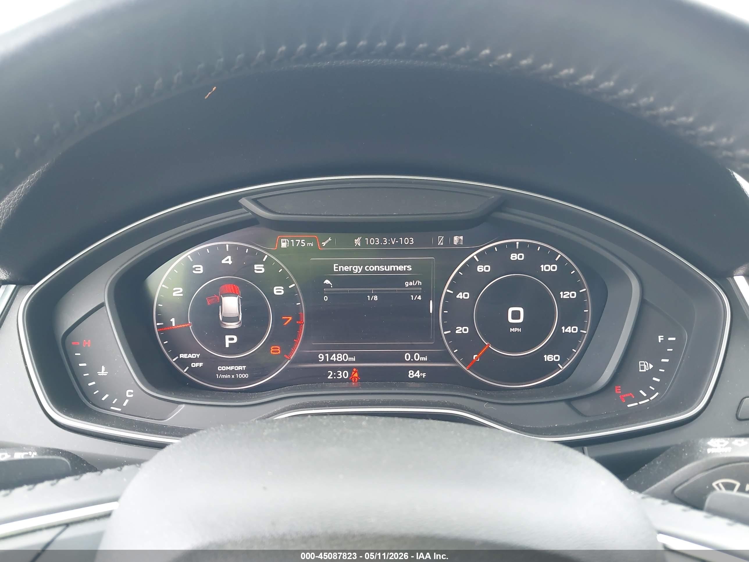 2019 Audi Q5 45 Premium Gray vin: WA1BNAFY5K2045269