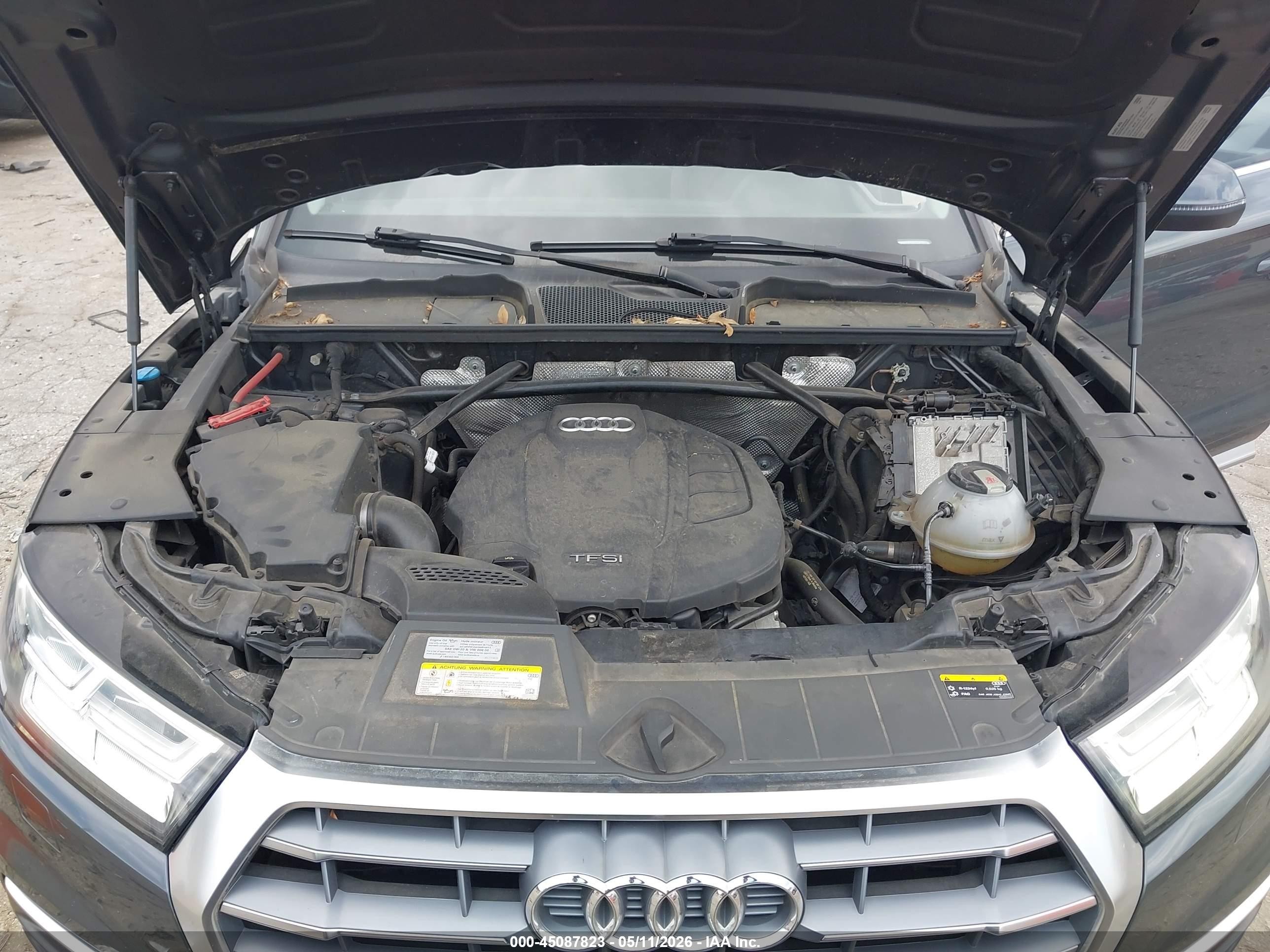 2019 Audi Q5 45 Premium Gray vin: WA1BNAFY5K2045269