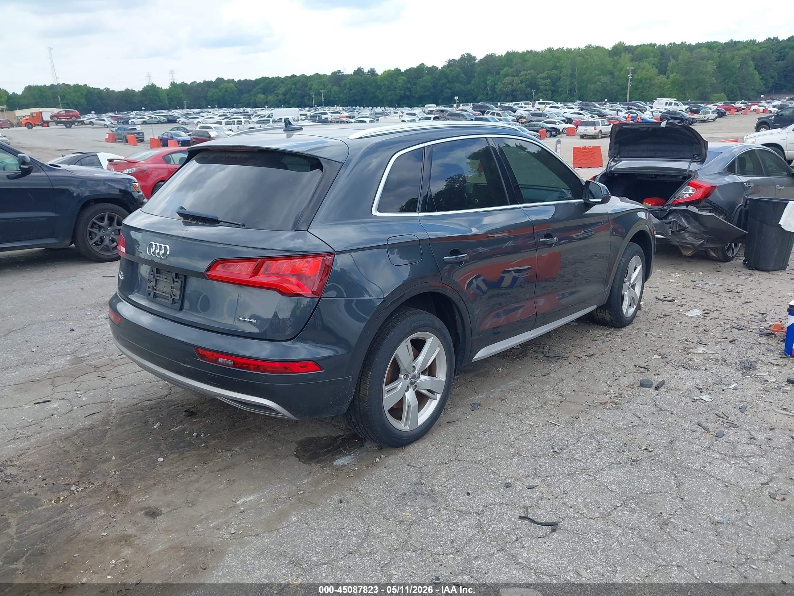 2019 Audi Q5 45 Premium Gray vin: WA1BNAFY5K2045269