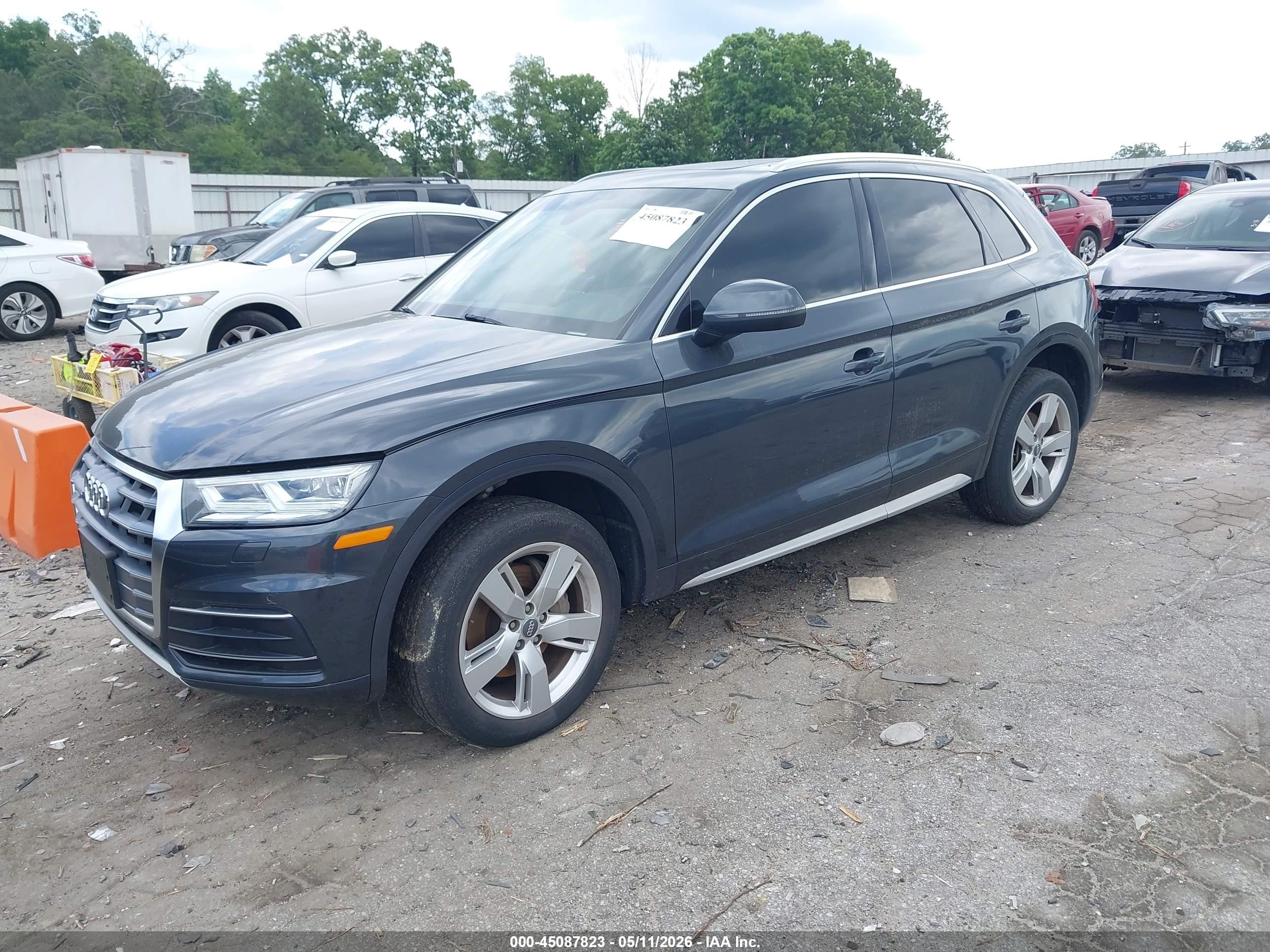 2019 Audi Q5 45 Premium Gray vin: WA1BNAFY5K2045269