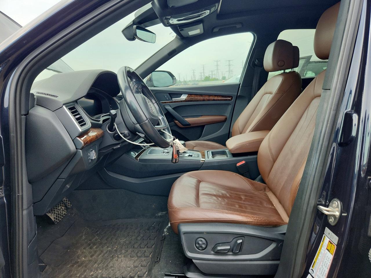 2018 Audi Q5 Premium Plus Black vin: WA1BNAFY7J2080295