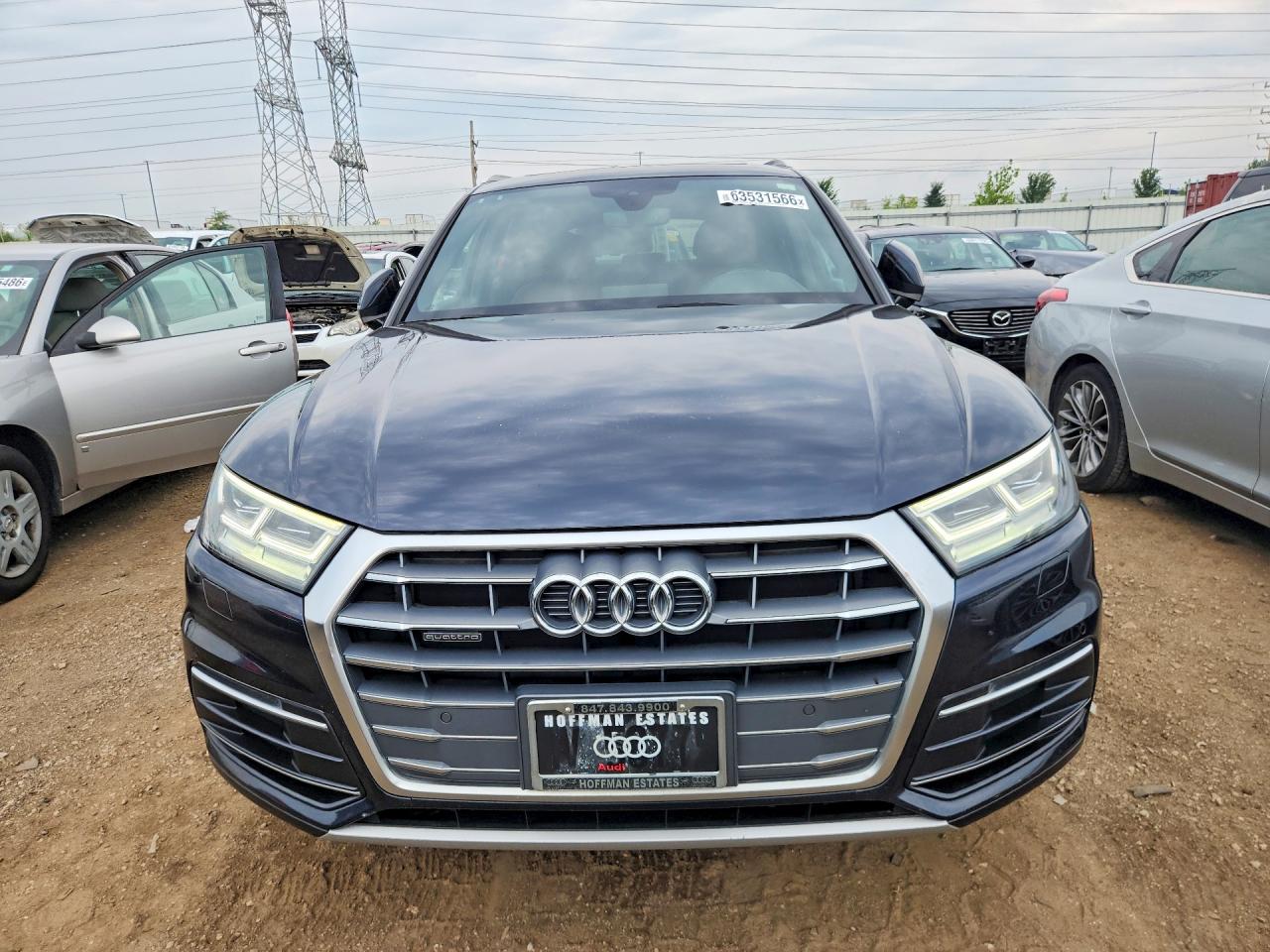 2018 Audi Q5 Premium Plus Black vin: WA1BNAFY7J2080295