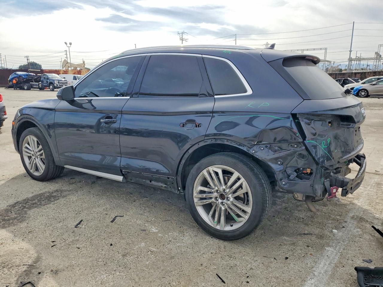 2019 Audi Q5 Premium Plus Blue vin: WA1BNAFY7K2068942