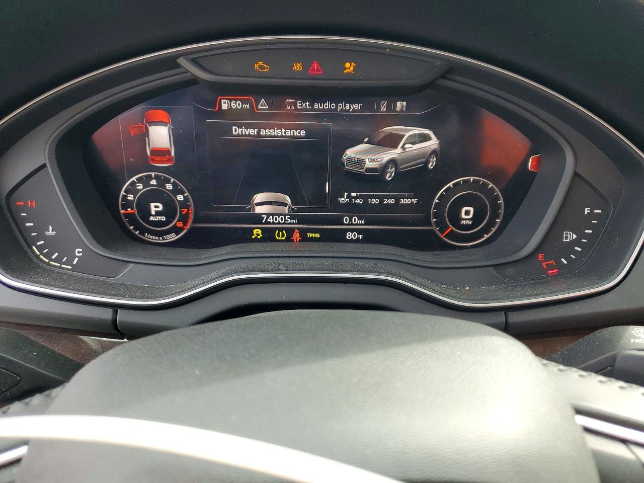 2019 Audi Q5 Premium Plus Blue vin: WA1BNAFY7K2068942