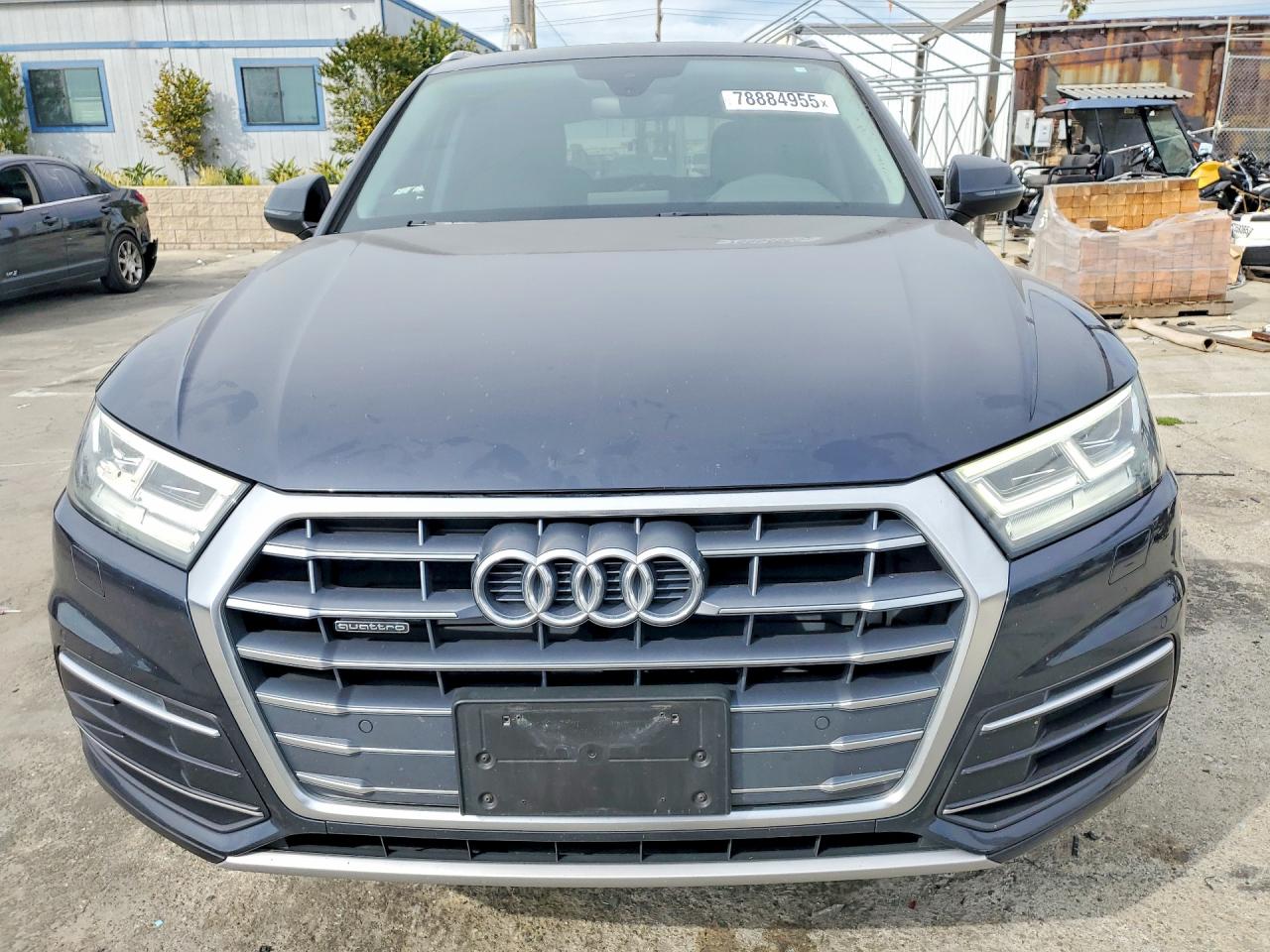 2019 Audi Q5 Premium Plus Blue vin: WA1BNAFY7K2068942