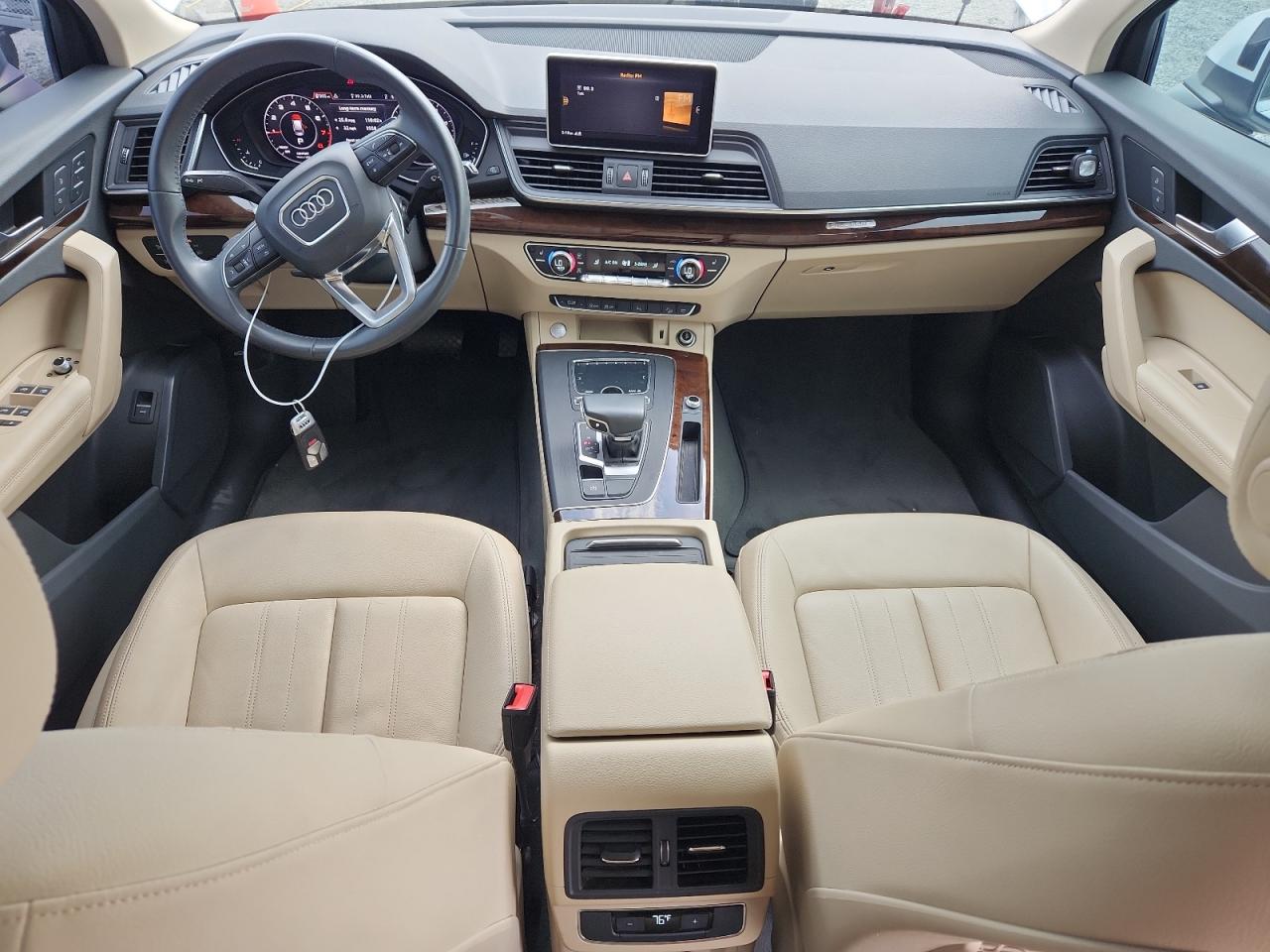 2020 Audi Q5 Premium Plus Белый vin: WA1BNAFY7L2100547
