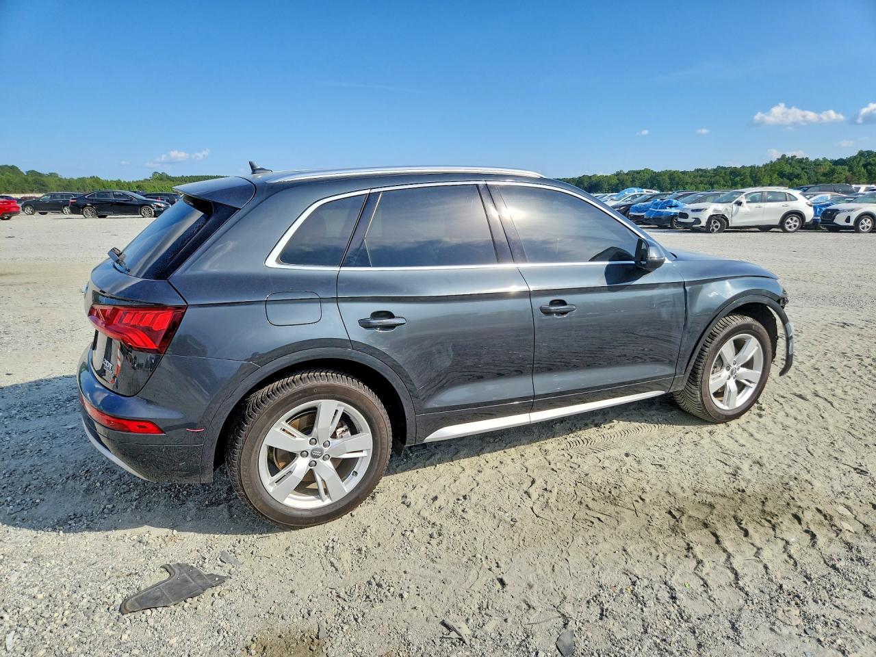 2018 Audi Q5 Premium Plus Gray vin: WA1BNAFYXJ2052149