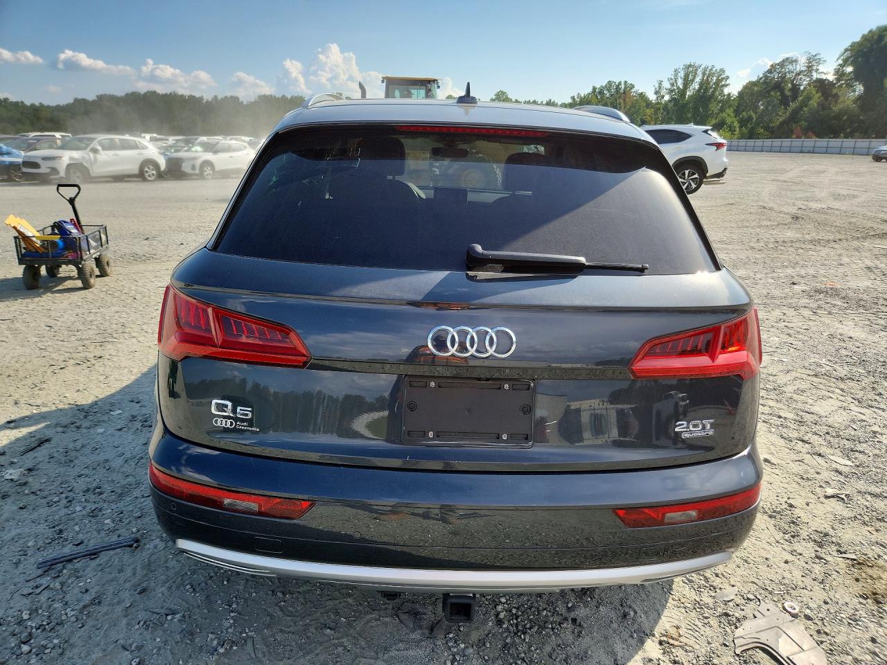 2018 Audi Q5 Premium Plus Gray vin: WA1BNAFYXJ2052149