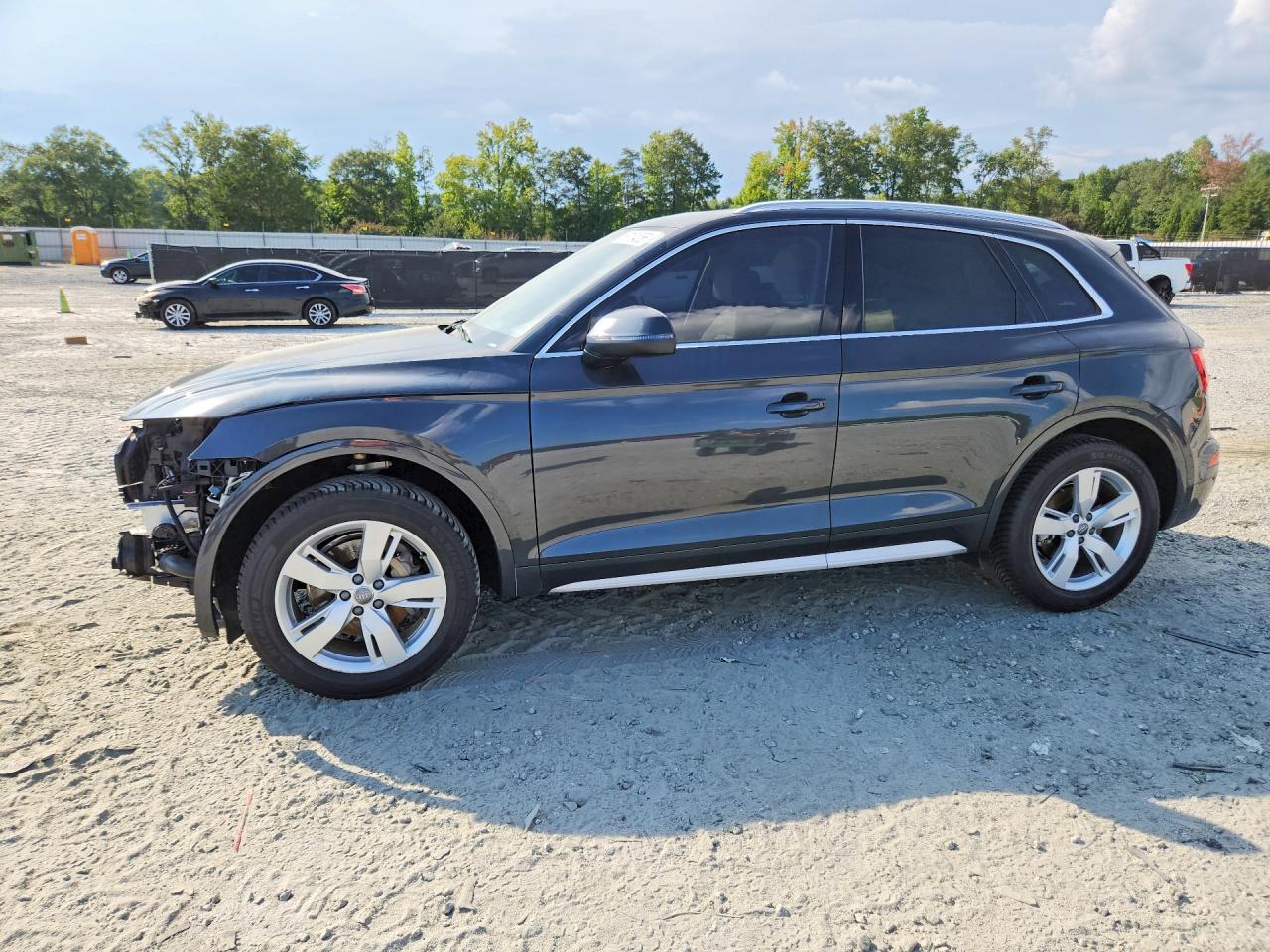 2018 Audi Q5 Premium Plus Gray vin: WA1BNAFYXJ2052149