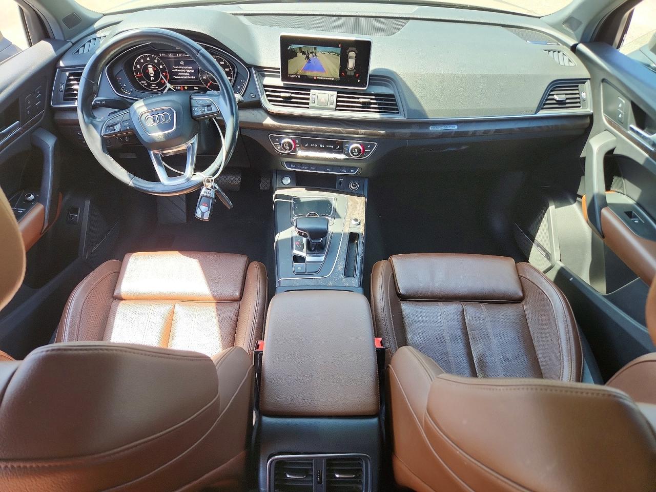 2018 Audi Q5 Premium Plus Gray vin: WA1BNAFYXJ2091159