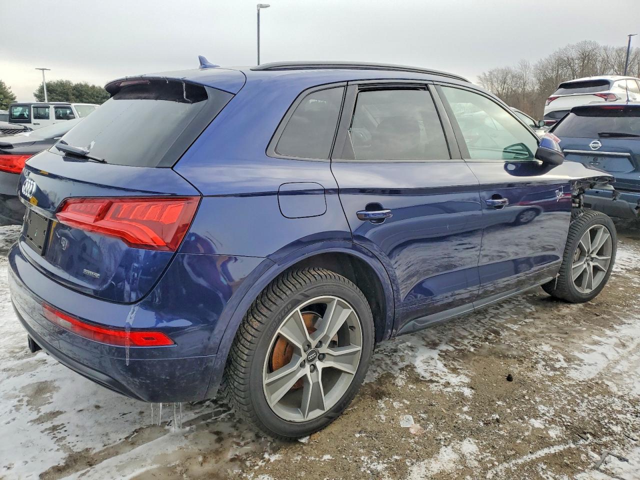2019 Audi Q5 Premium Plus Blue vin: WA1BNBFY5K2074261