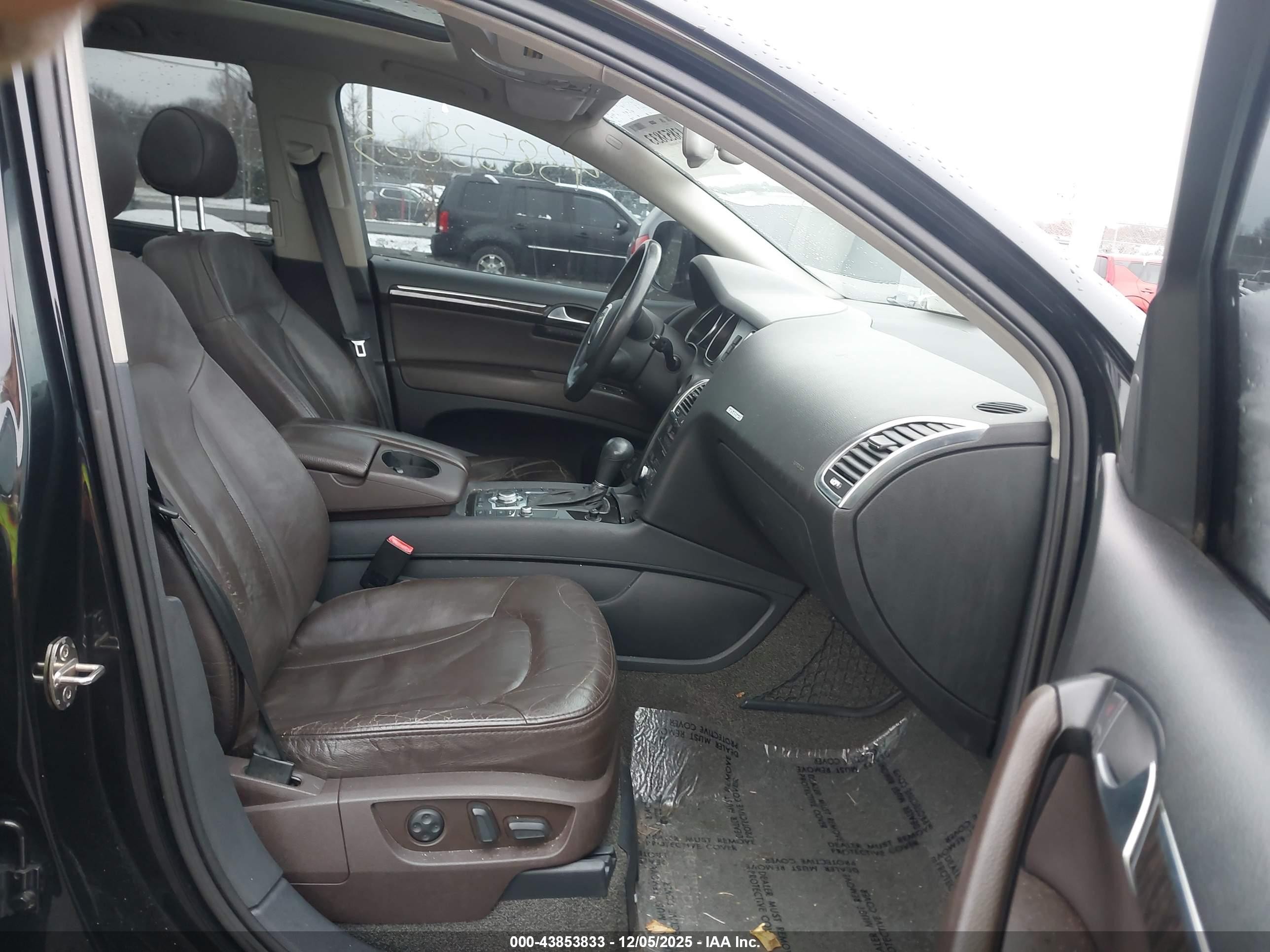 2007 Audi Q7 4.2 Premium Черный vin: WA1BV74L37D053151