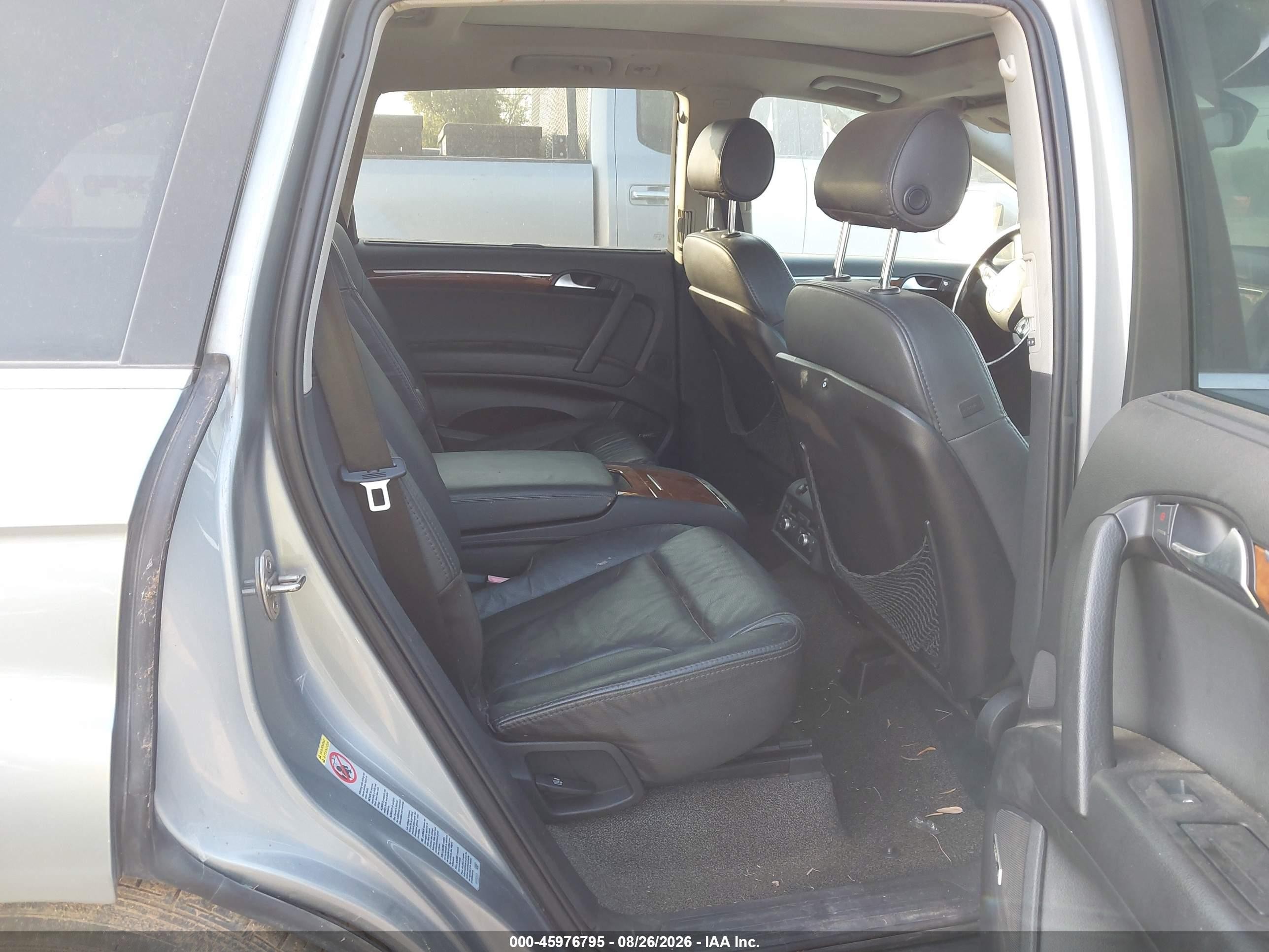 2007 Audi Q7 4.2 Premium Silver vin: WA1BV94L57D075034