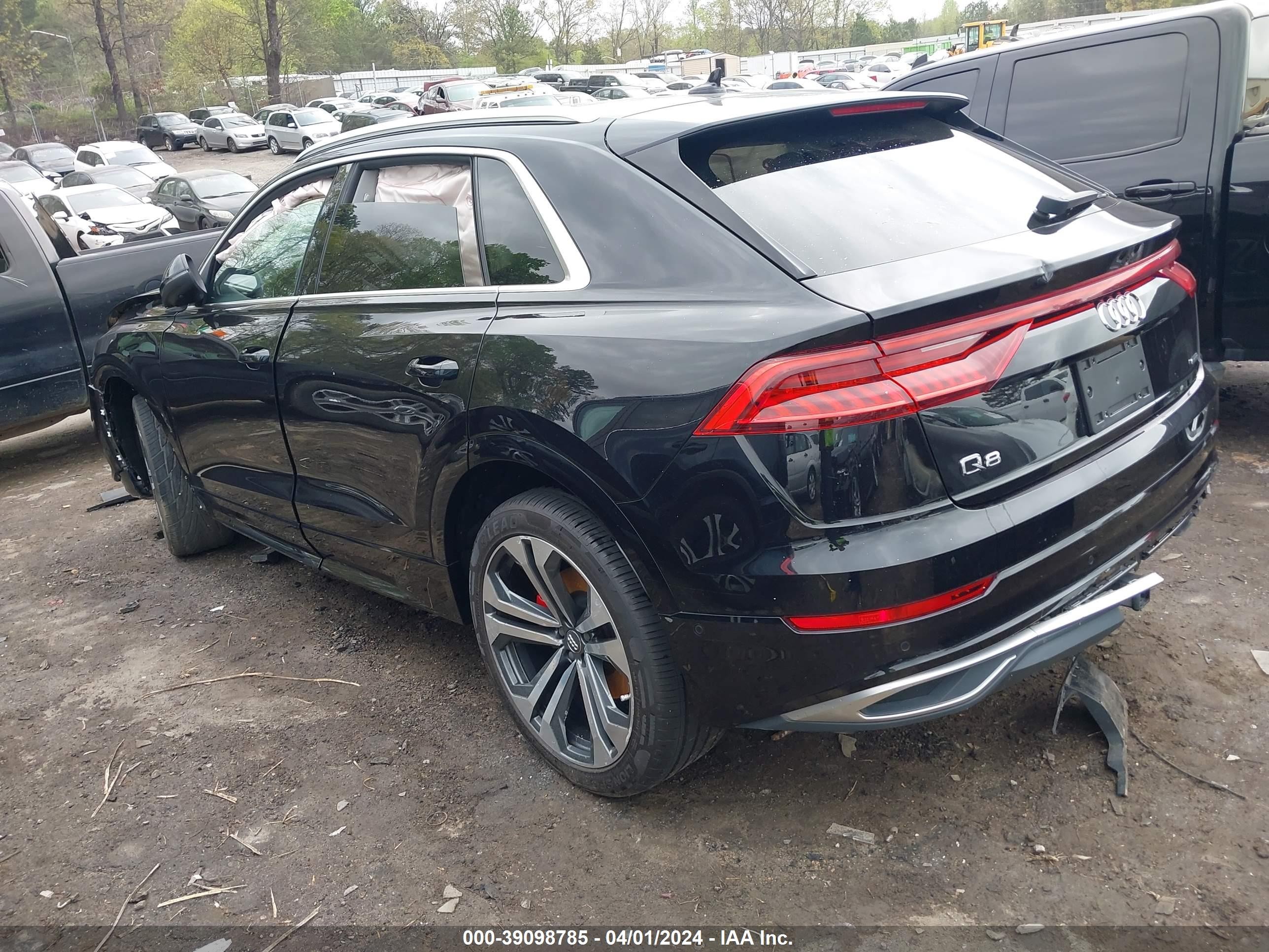 2019 Audi Q8 55 Premium Black vin: WA1BVAF15KD029239