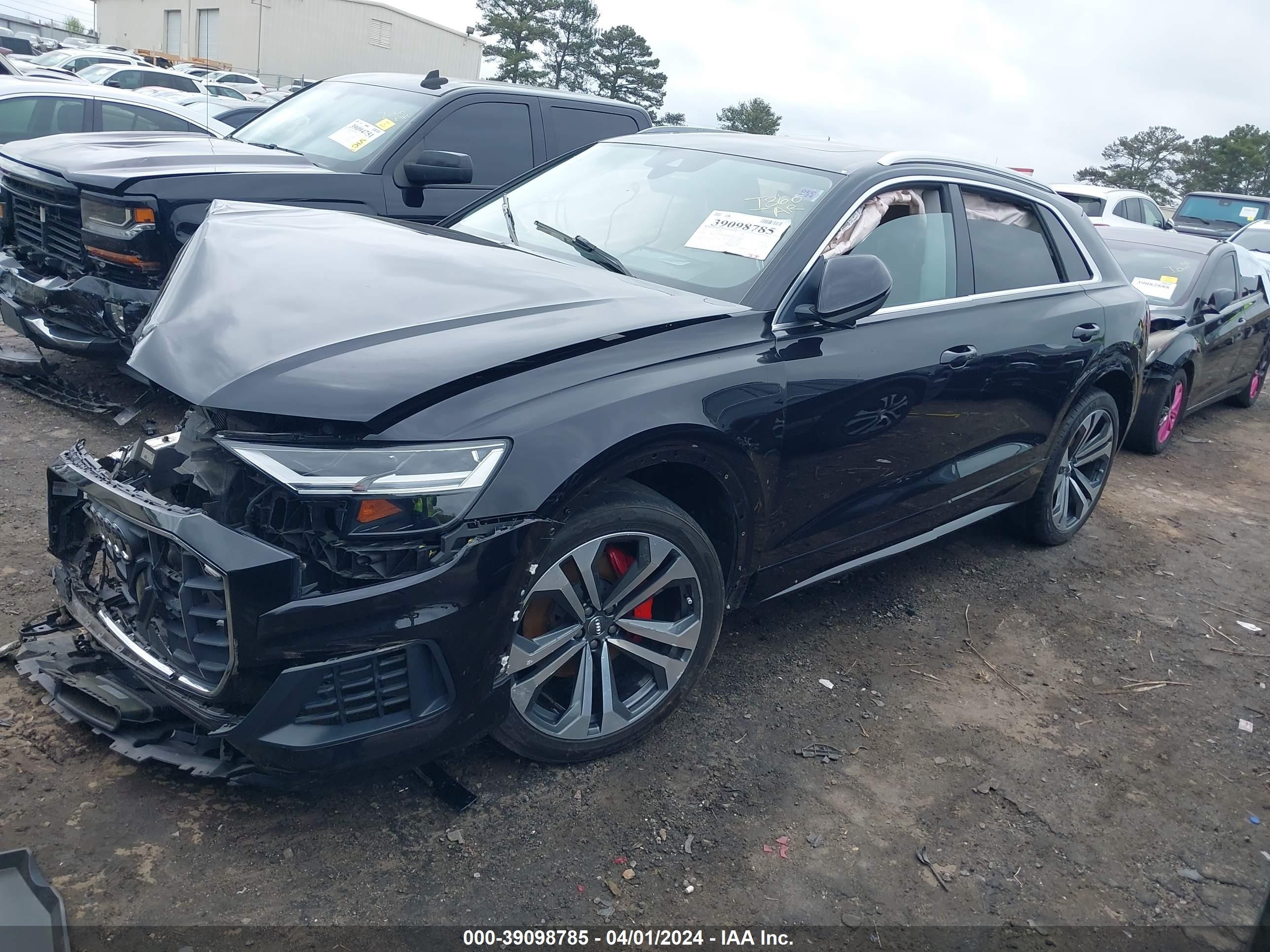 2019 Audi Q8 55 Premium Black vin: WA1BVAF15KD029239