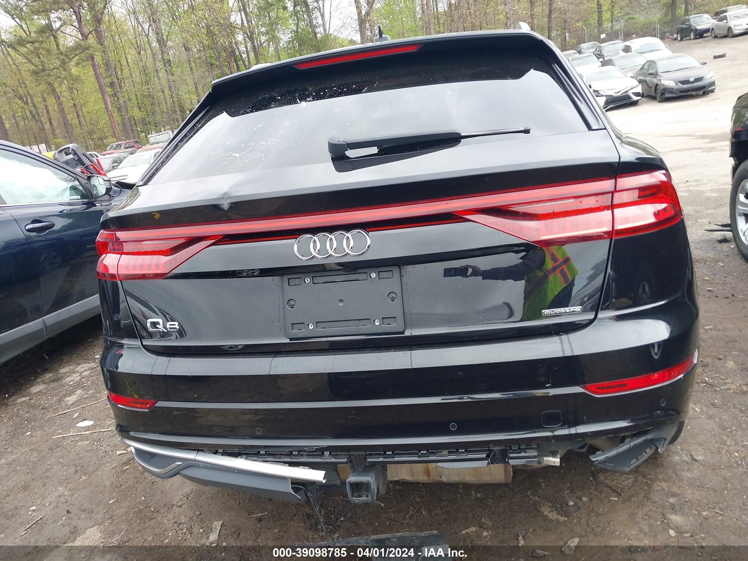 2019 Audi Q8 55 Premium Black vin: WA1BVAF15KD029239