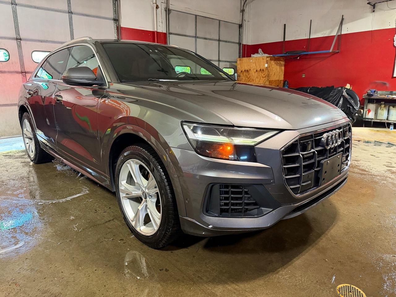 2019 Audi Q8 Premium Plus Gray vin: WA1BVAF19KD039112