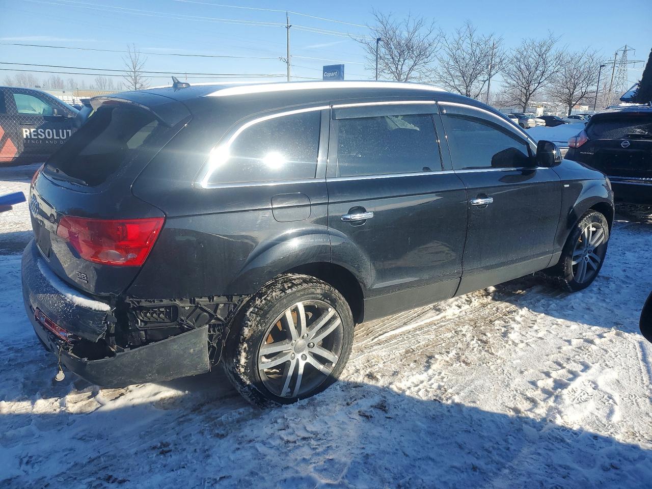 2008 Audi Q7 3.6 Quattro Premium Black vin: WA1BY64L78D050336