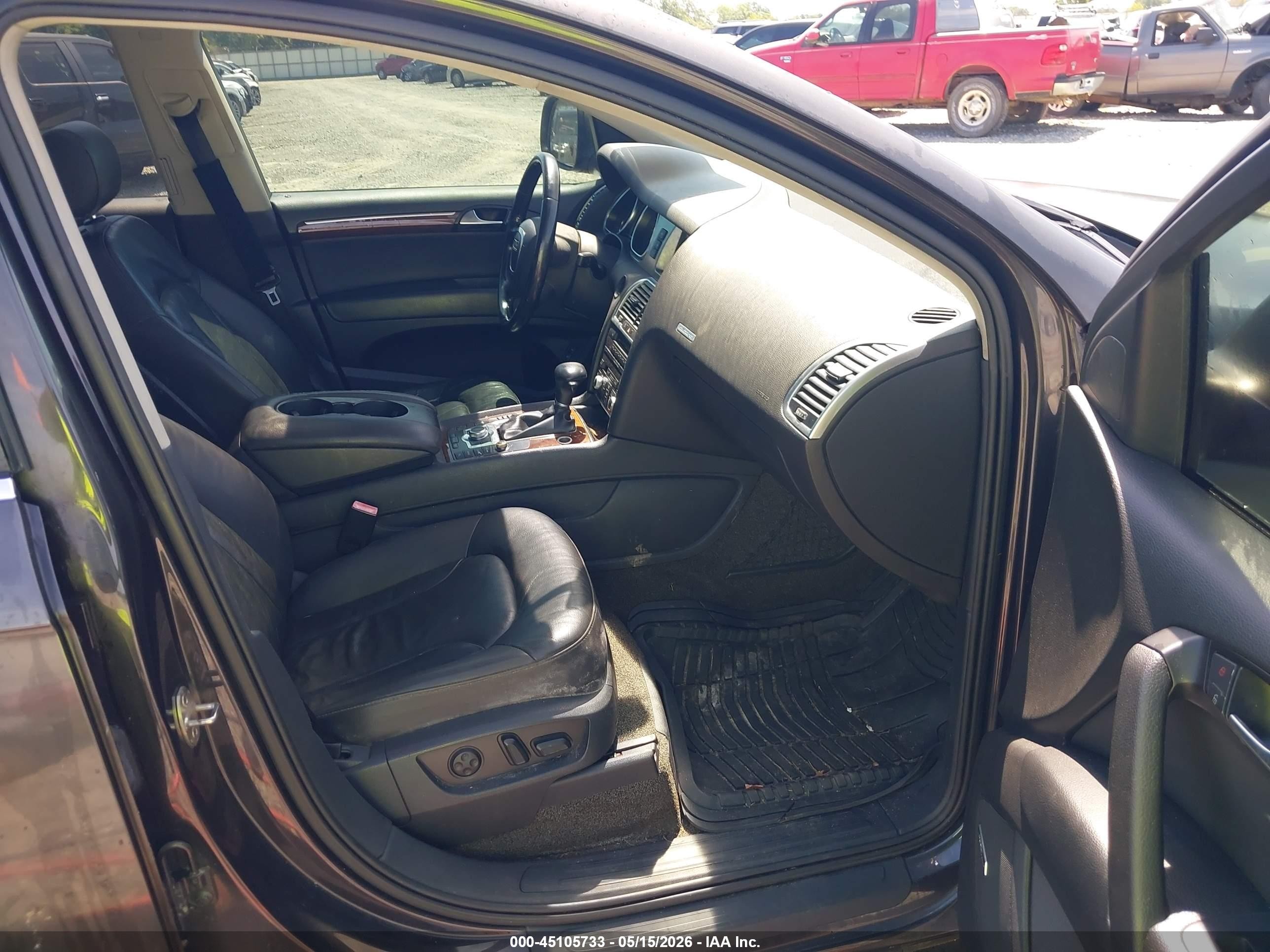 2007 Audi Q7 3.6 Premium Black vin: WA1BY74L07D068312