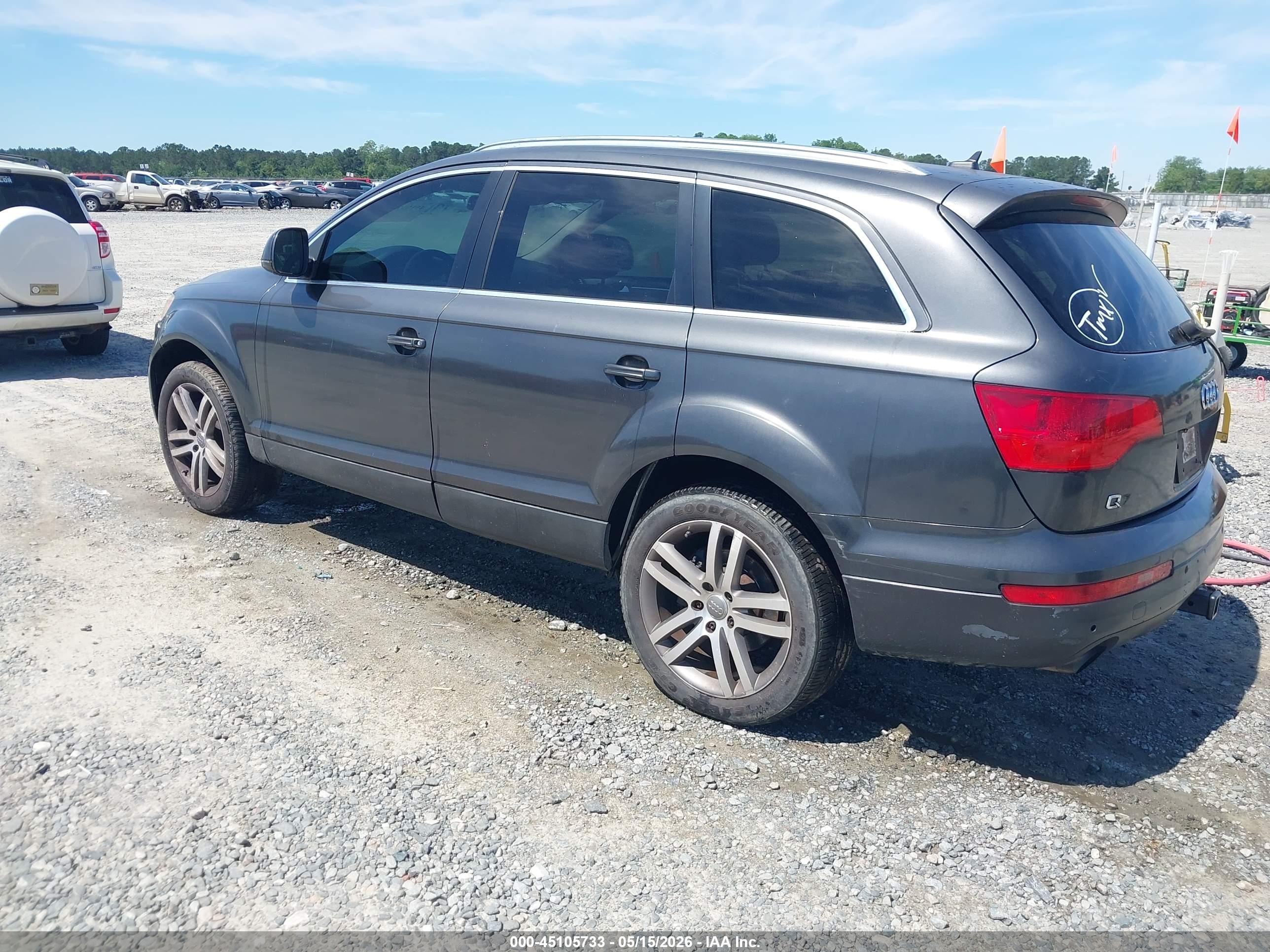 2007 Audi Q7 3.6 Premium Black vin: WA1BY74L07D068312