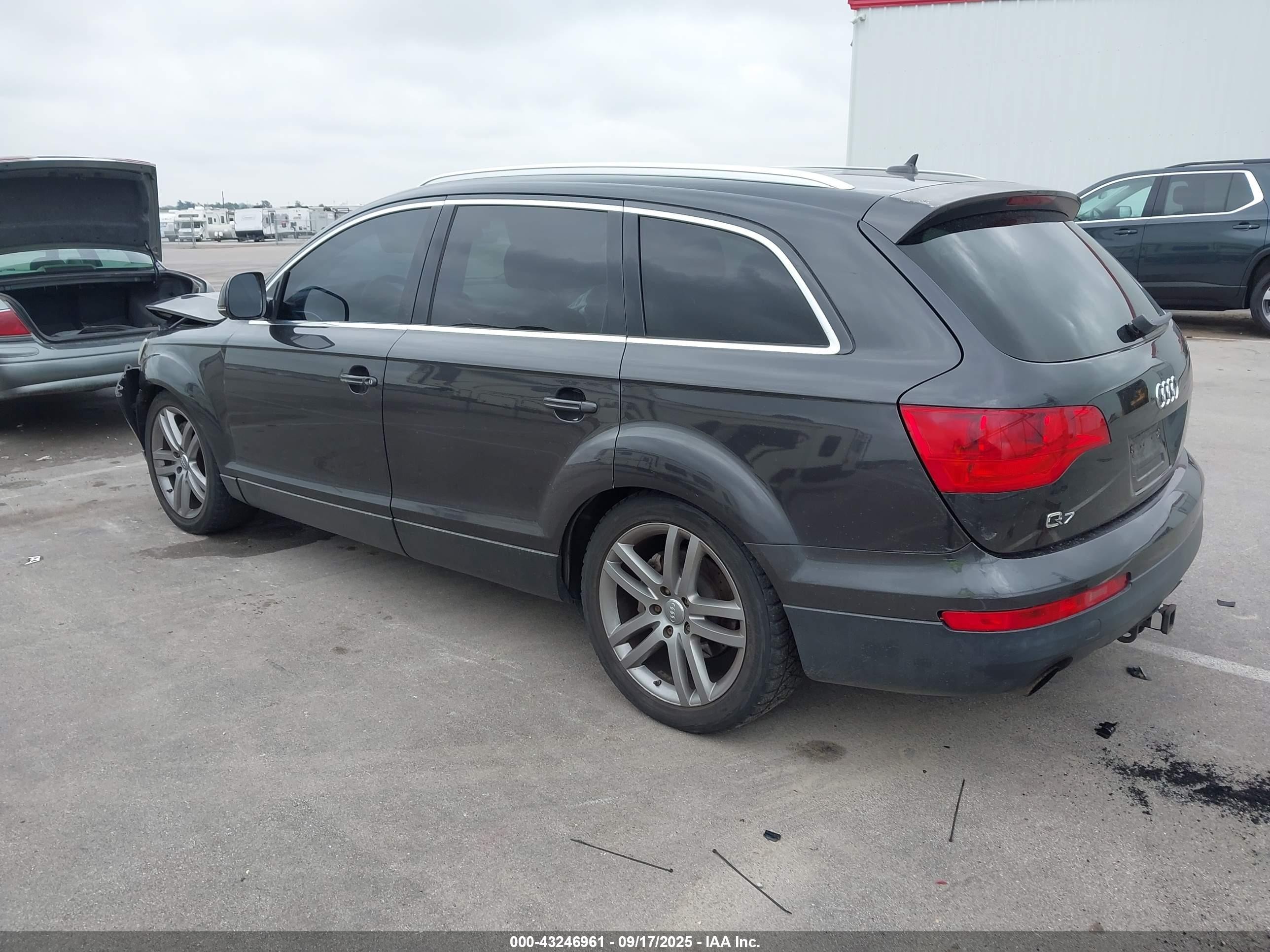 2007 Audi Q7 3.6 Premium Gray vin: WA1BY74L27D080445