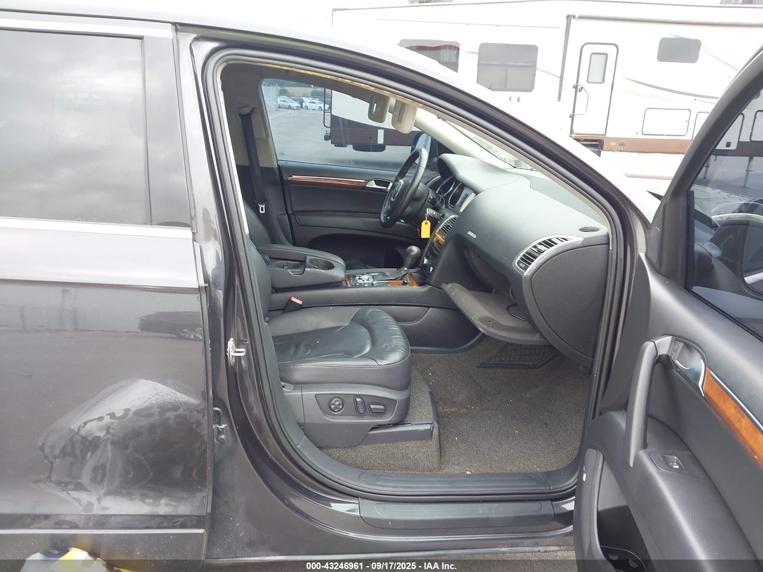 2007 Audi Q7 3.6 Premium Gray vin: WA1BY74L27D080445