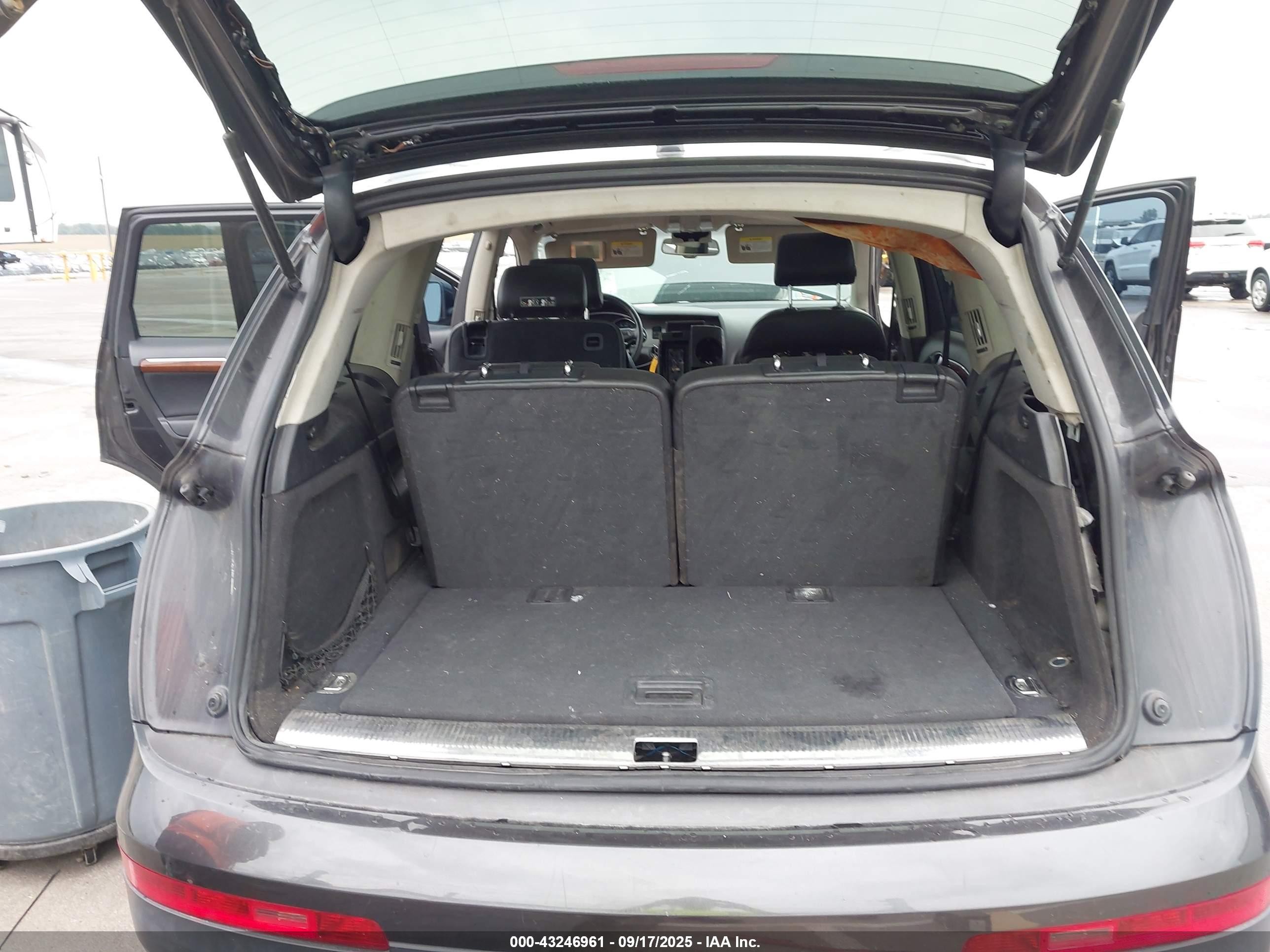 2007 Audi Q7 3.6 Premium Gray vin: WA1BY74L27D080445