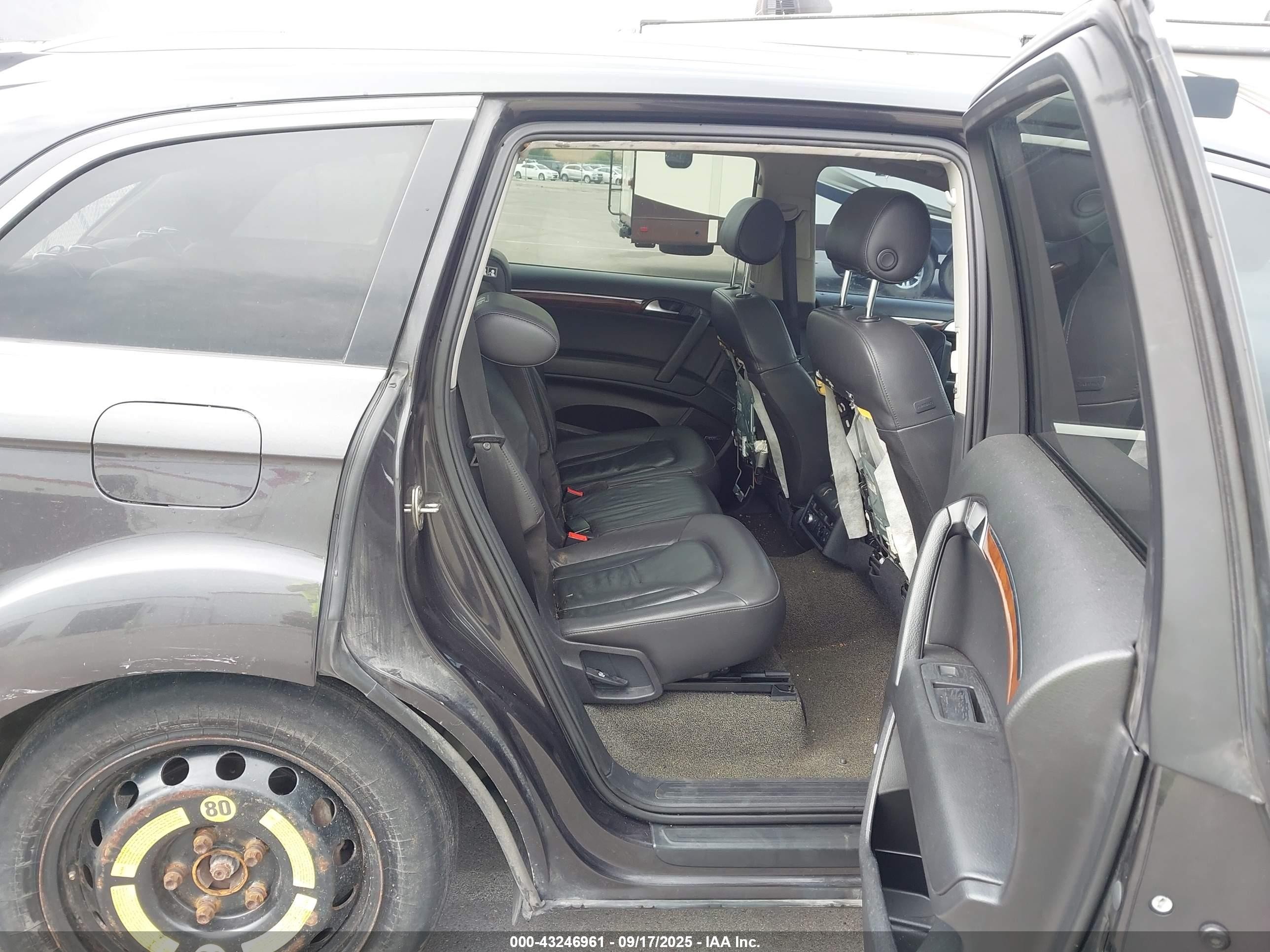 2007 Audi Q7 3.6 Premium Gray vin: WA1BY74L27D080445