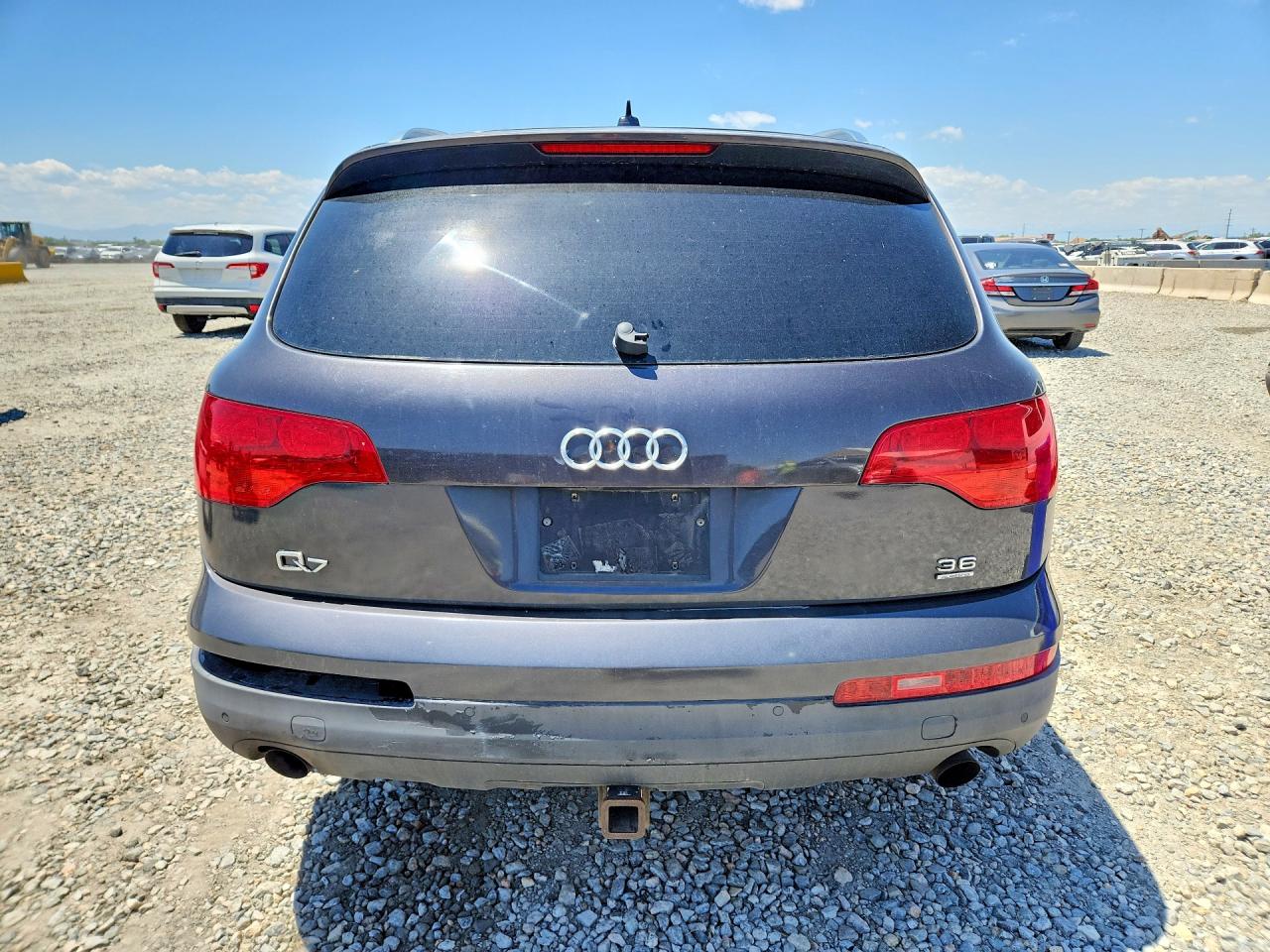 2007 Audi Q7 3.6 Quattro Premium Черный vin: WA1BY74L37D079854