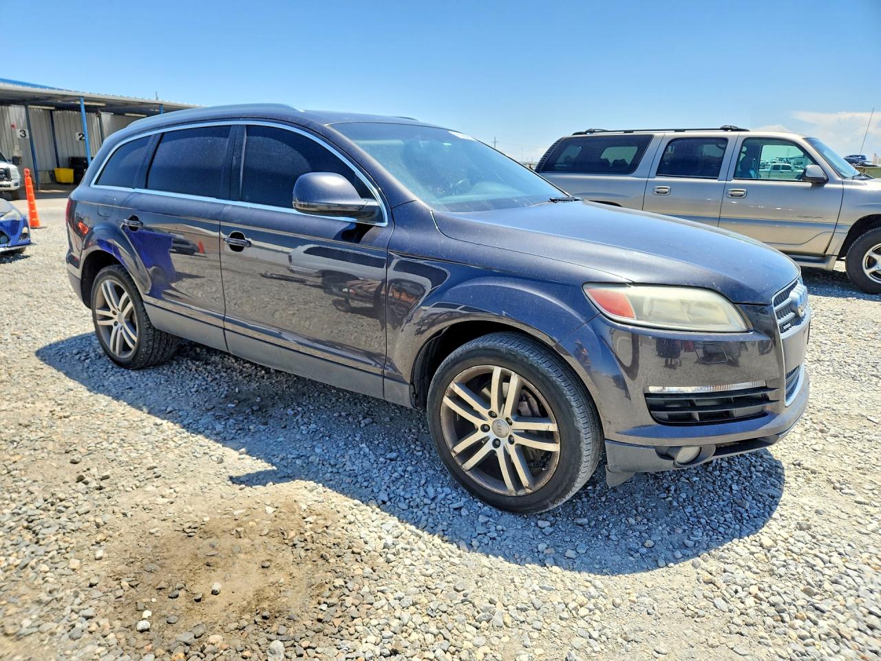 2007 Audi Q7 3.6 Quattro Premium Черный vin: WA1BY74L37D079854