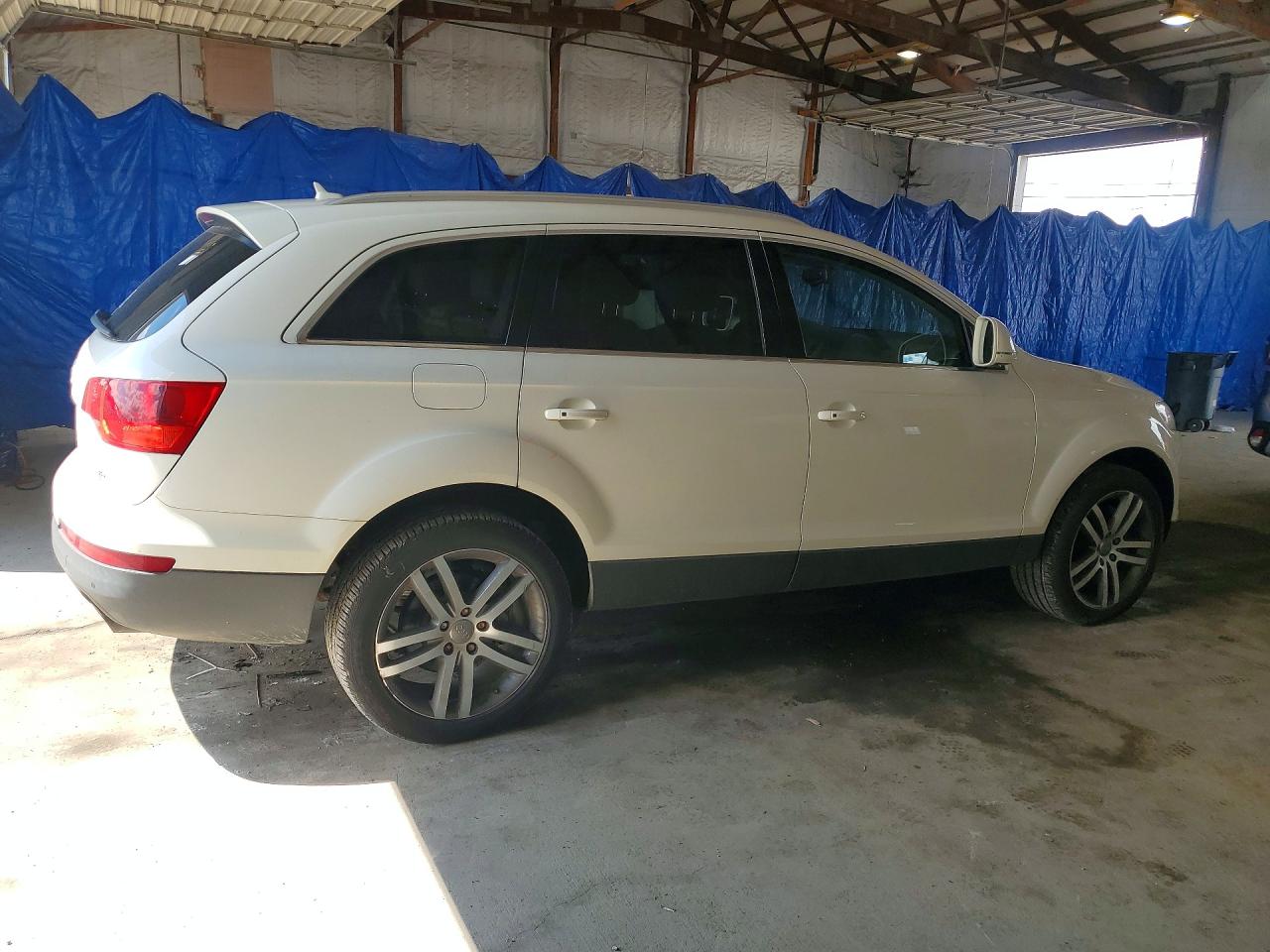 2008 Audi Q7 3.6 Quattro Premium White vin: WA1BY74L38D066328