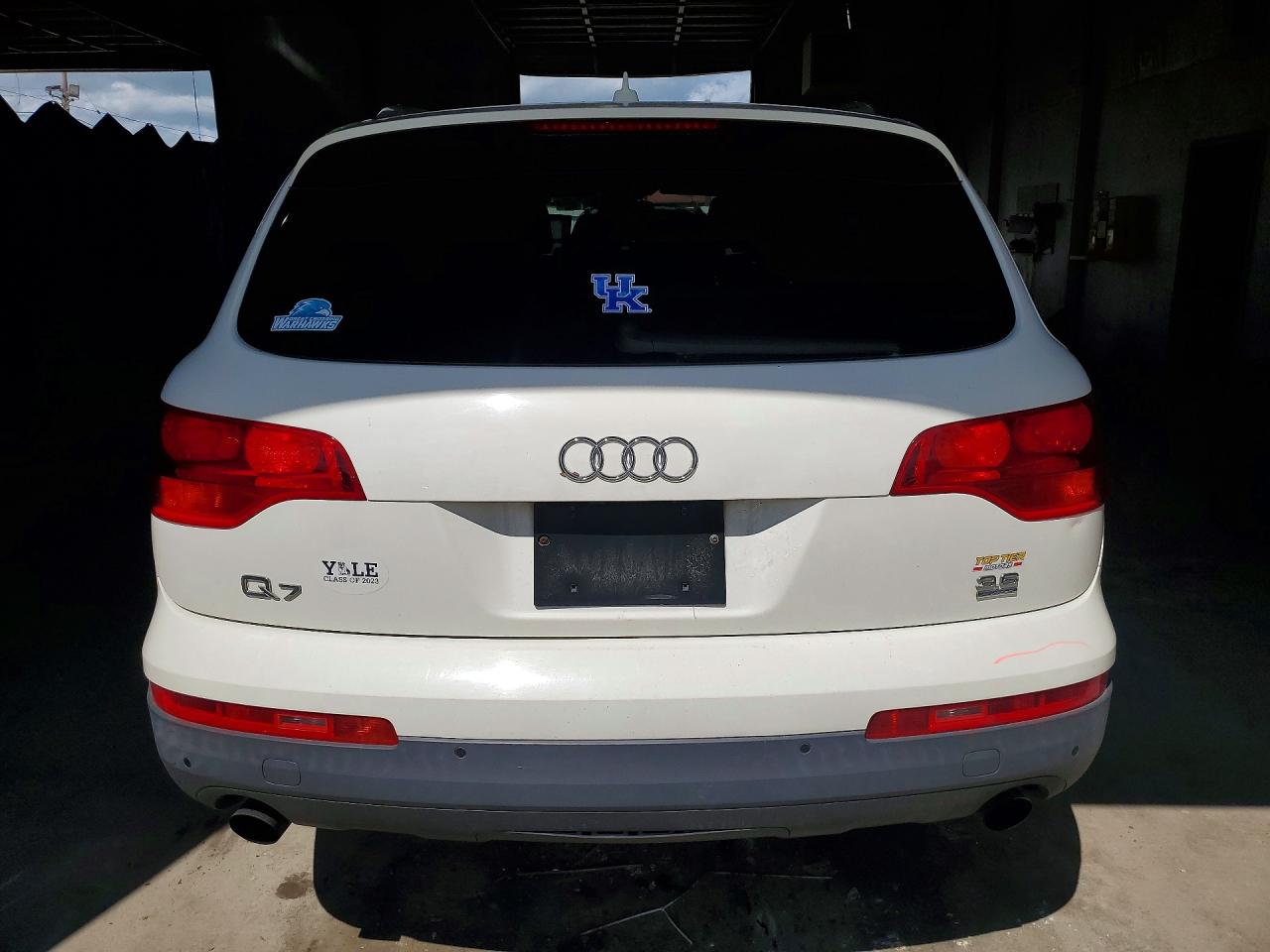 2008 Audi Q7 3.6 Quattro Premium White vin: WA1BY74L38D066328