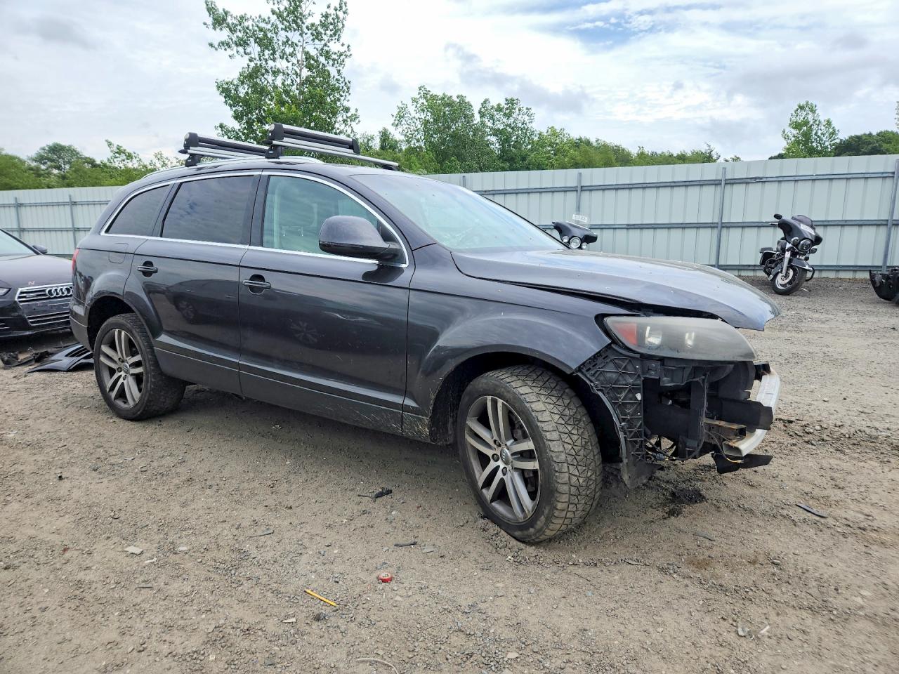 2008 Audi Q7 3.6 Quattro Premium Gray vin: WA1BY74L48D061655