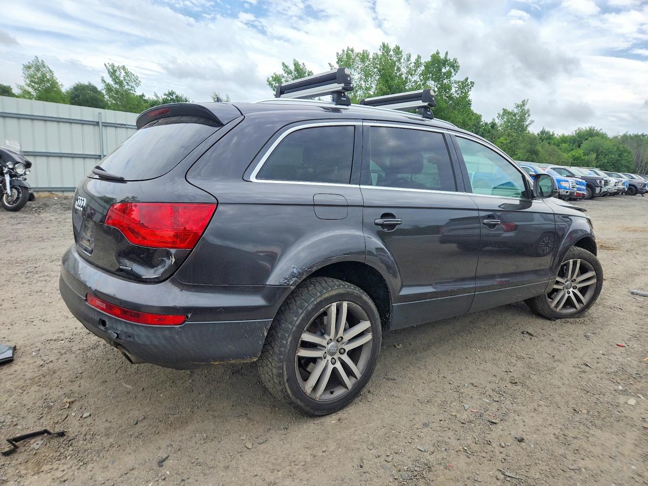 2008 Audi Q7 3.6 Quattro Premium Gray vin: WA1BY74L48D061655