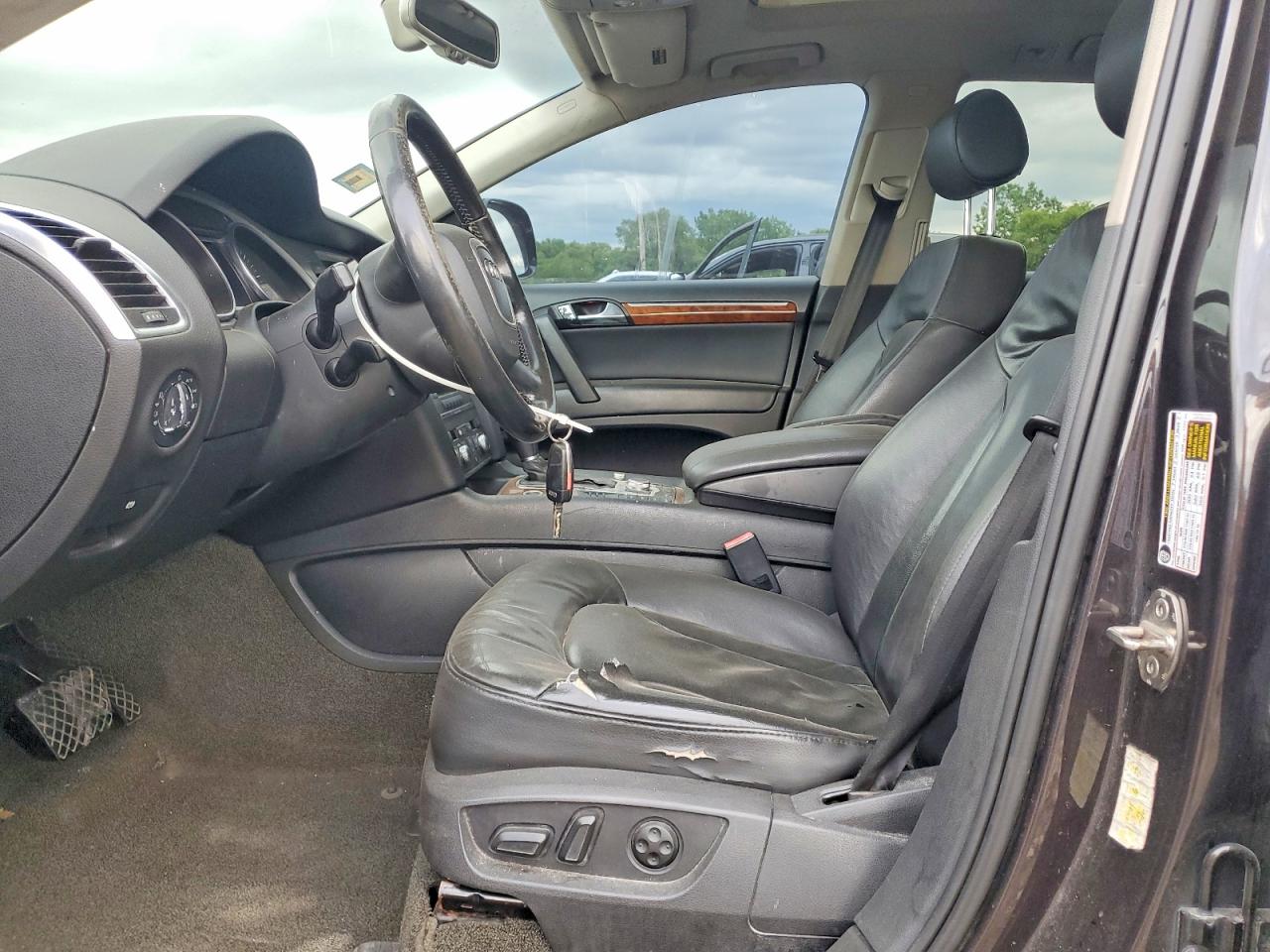 2007 Audi Q7 3.6 Quattro Premium Серый vin: WA1BY74L57D075529