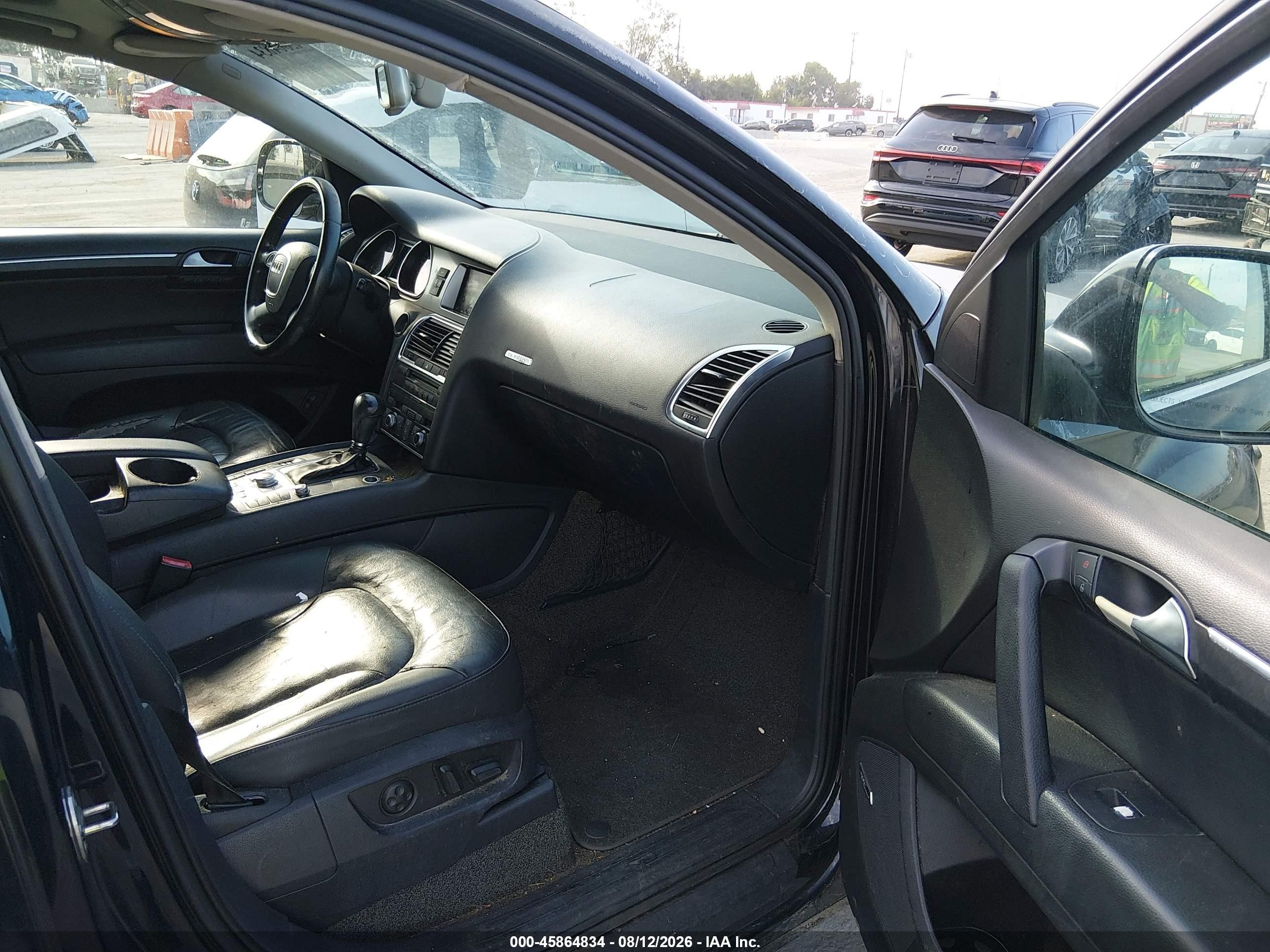 2007 Audi Q7 3.6 Premium Black vin: WA1BY74L57D076132
