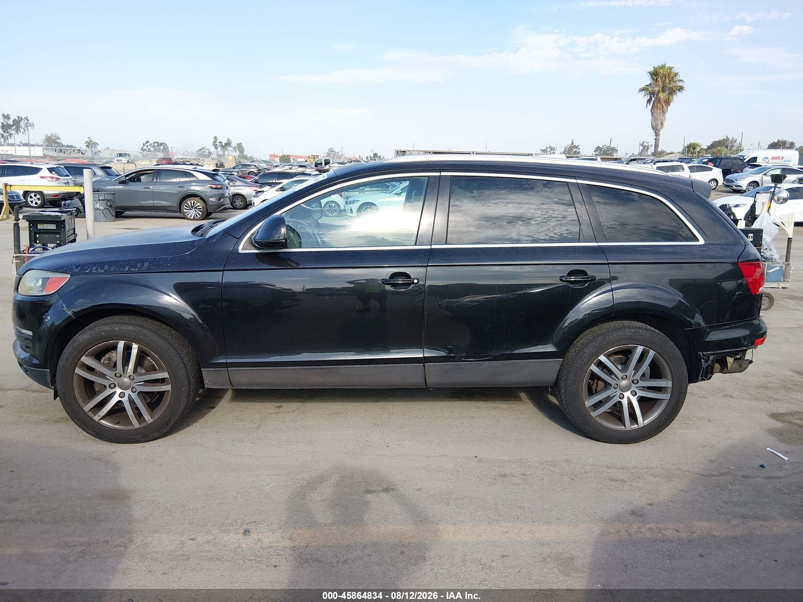 2007 Audi Q7 3.6 Premium Black vin: WA1BY74L57D076132