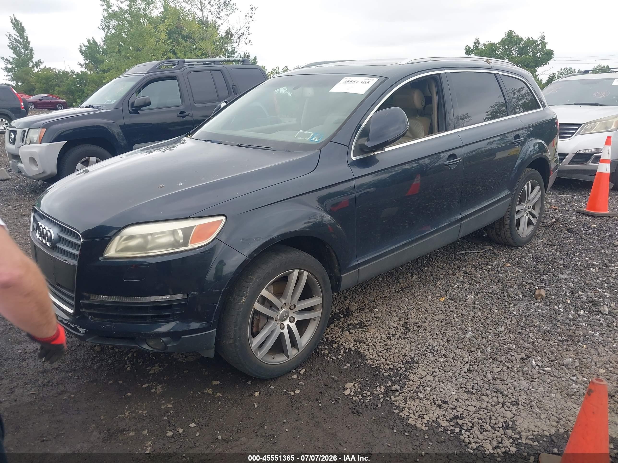 2008 Audi Q7 3.6 Premium Blue vin: WA1BY74L68D003417