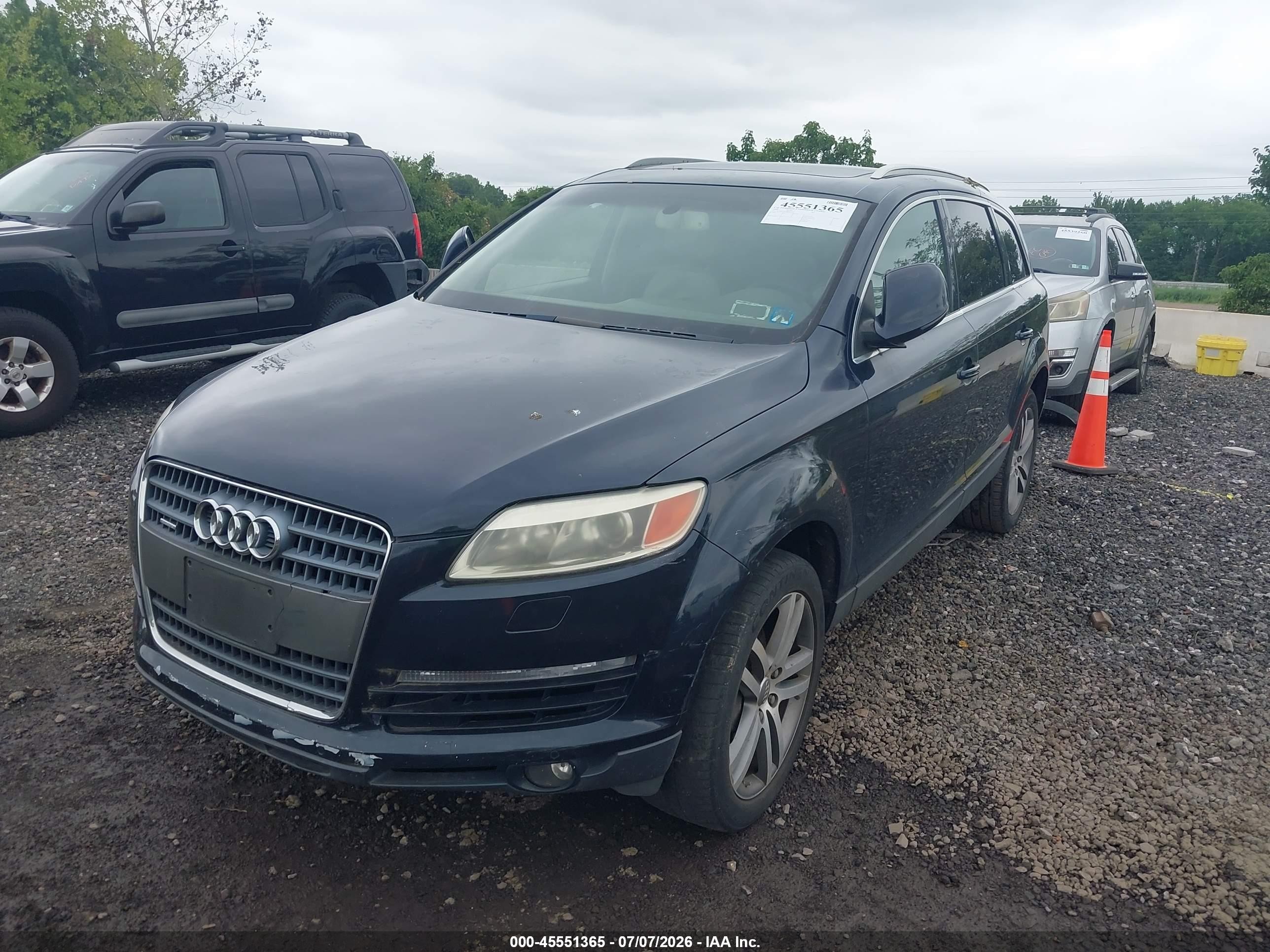 2008 Audi Q7 3.6 Premium Blue vin: WA1BY74L68D003417