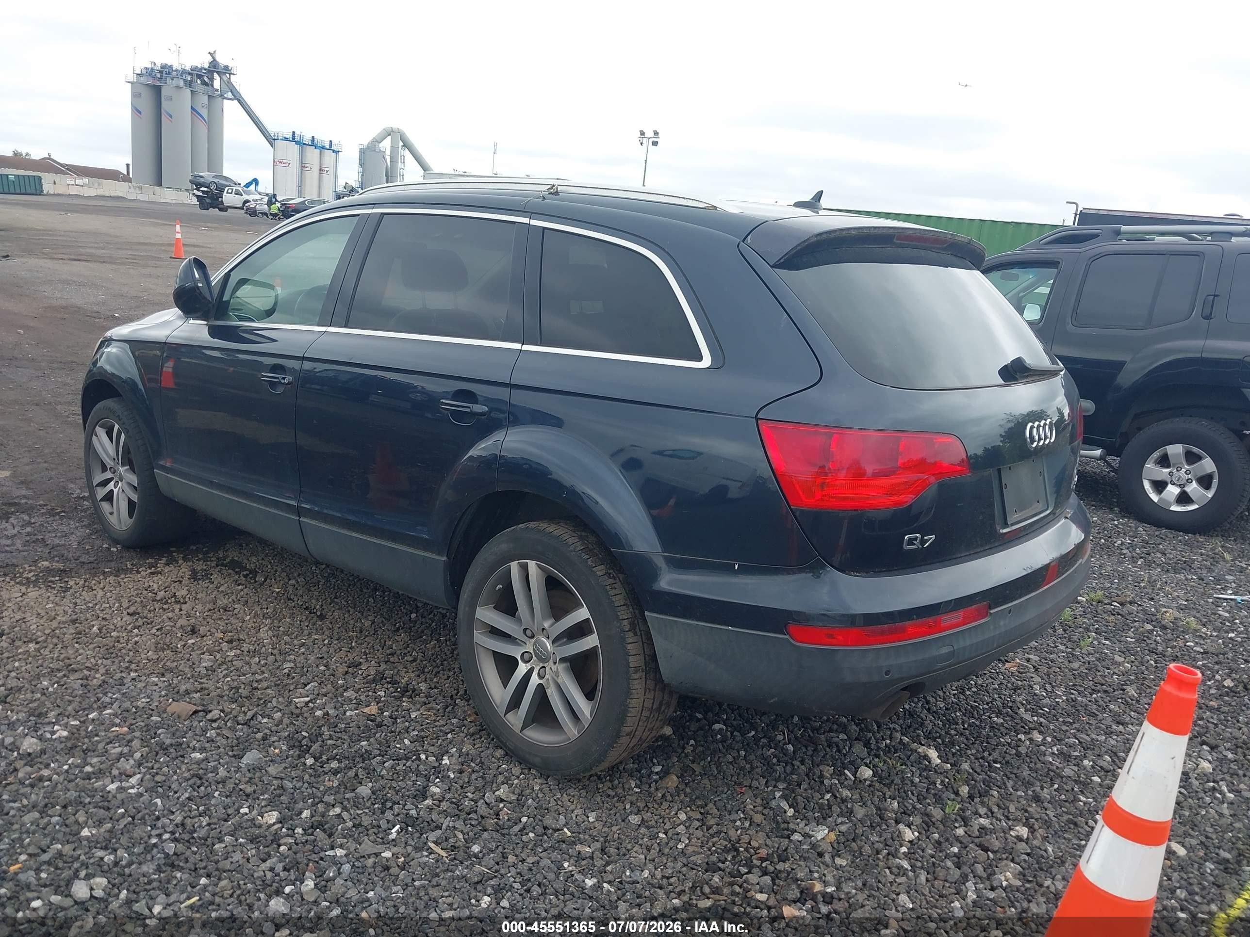 2008 Audi Q7 3.6 Premium Blue vin: WA1BY74L68D003417