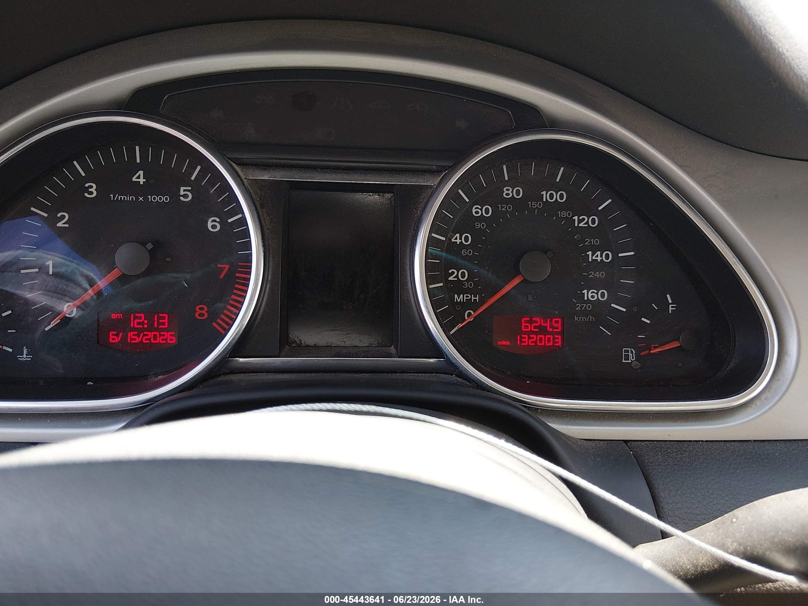2008 Audi Q7 3.6 Premium Синий vin: WA1BY74L68D013719