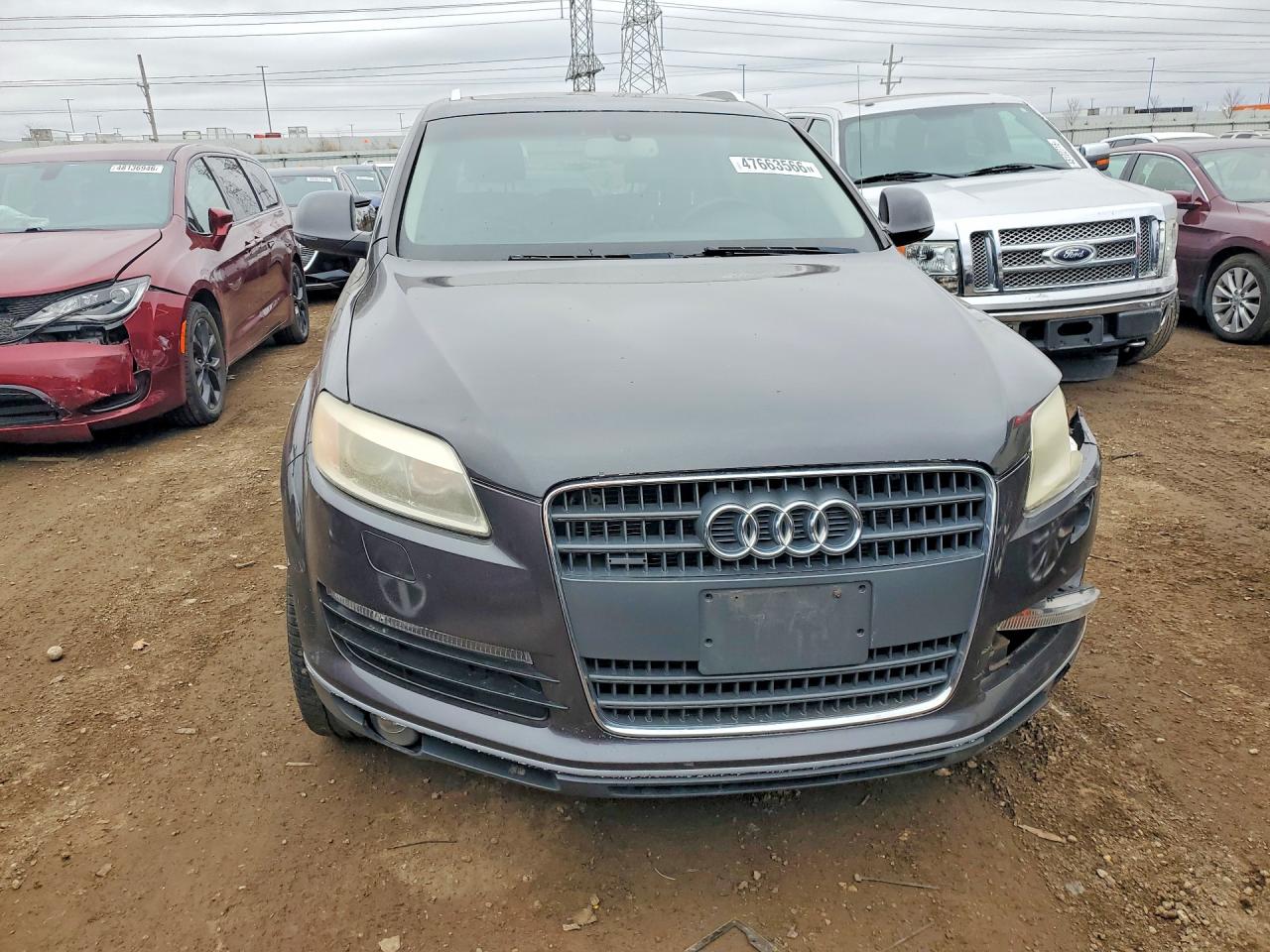 2007 Audi Q7 Угольный vin: WA1BY74L77D056318