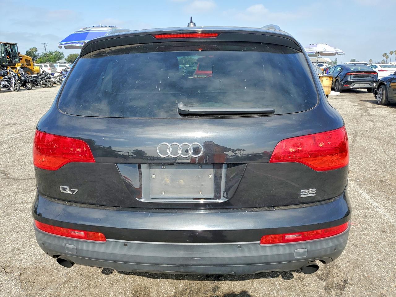 2008 Audi Q7 3.6 Quattro Premium Black vin: WA1BY74L78D065764