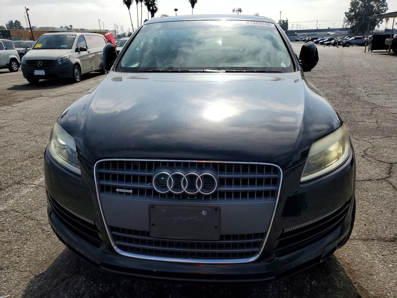 2008 Audi Q7 3.6 Quattro Premium Black vin: WA1BY74L78D065764