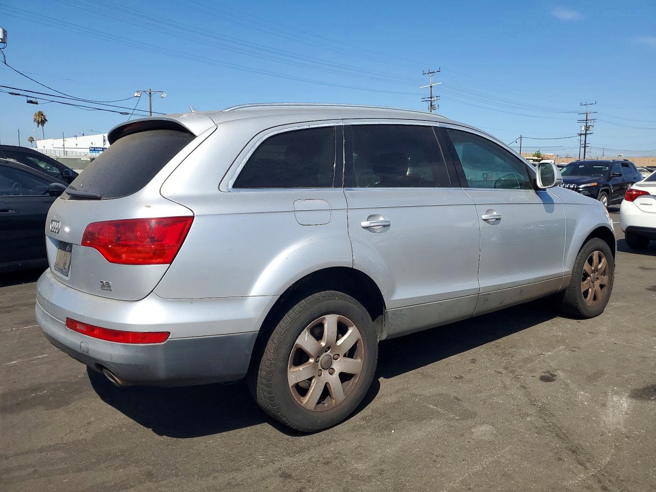 2007 Audi Q7 3.6 Quattro Premium Silver vin: WA1BY74L97D090003